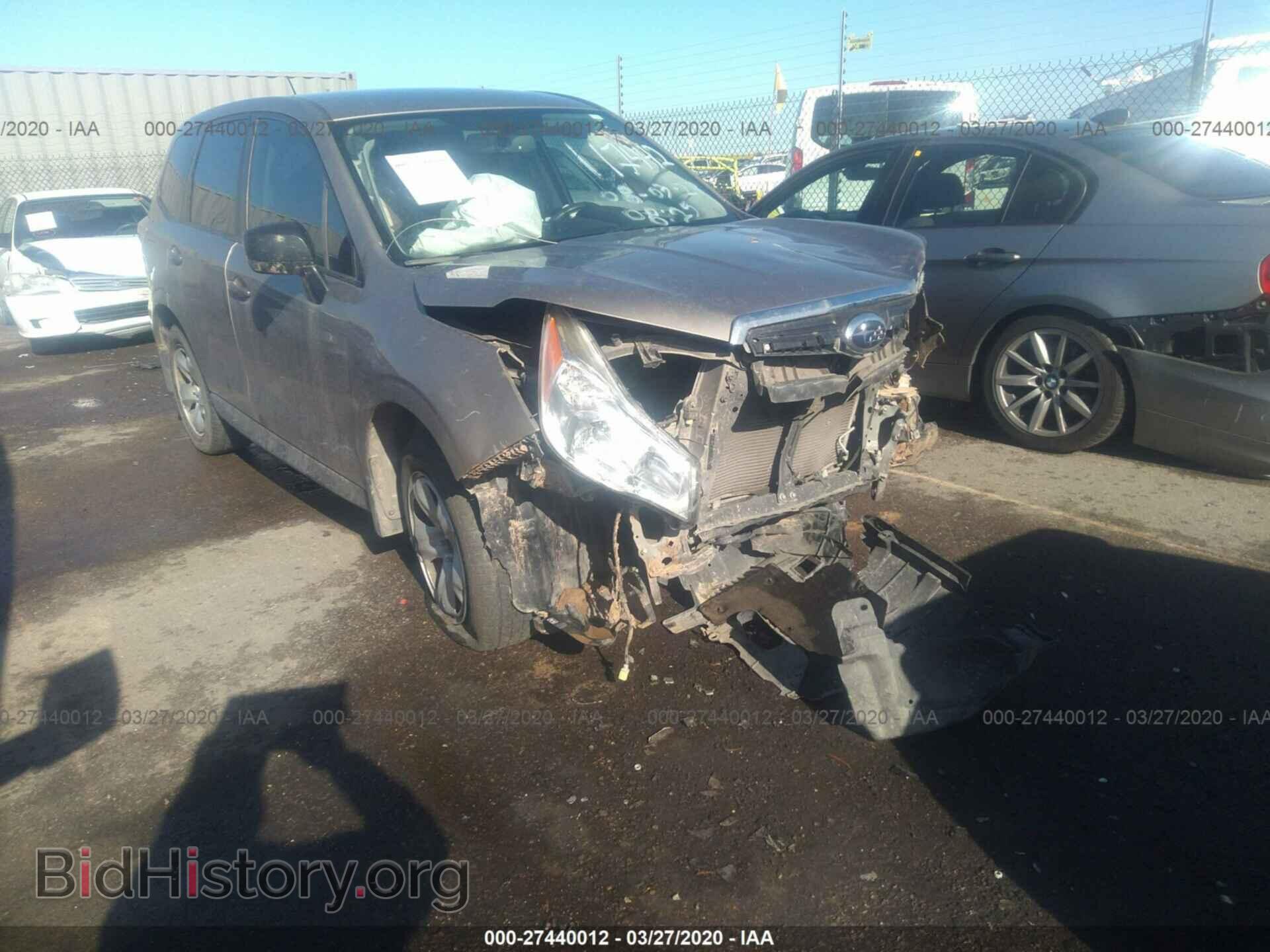 Фотография JF2SJAAC6EH546817 - SUBARU FORESTER 2014