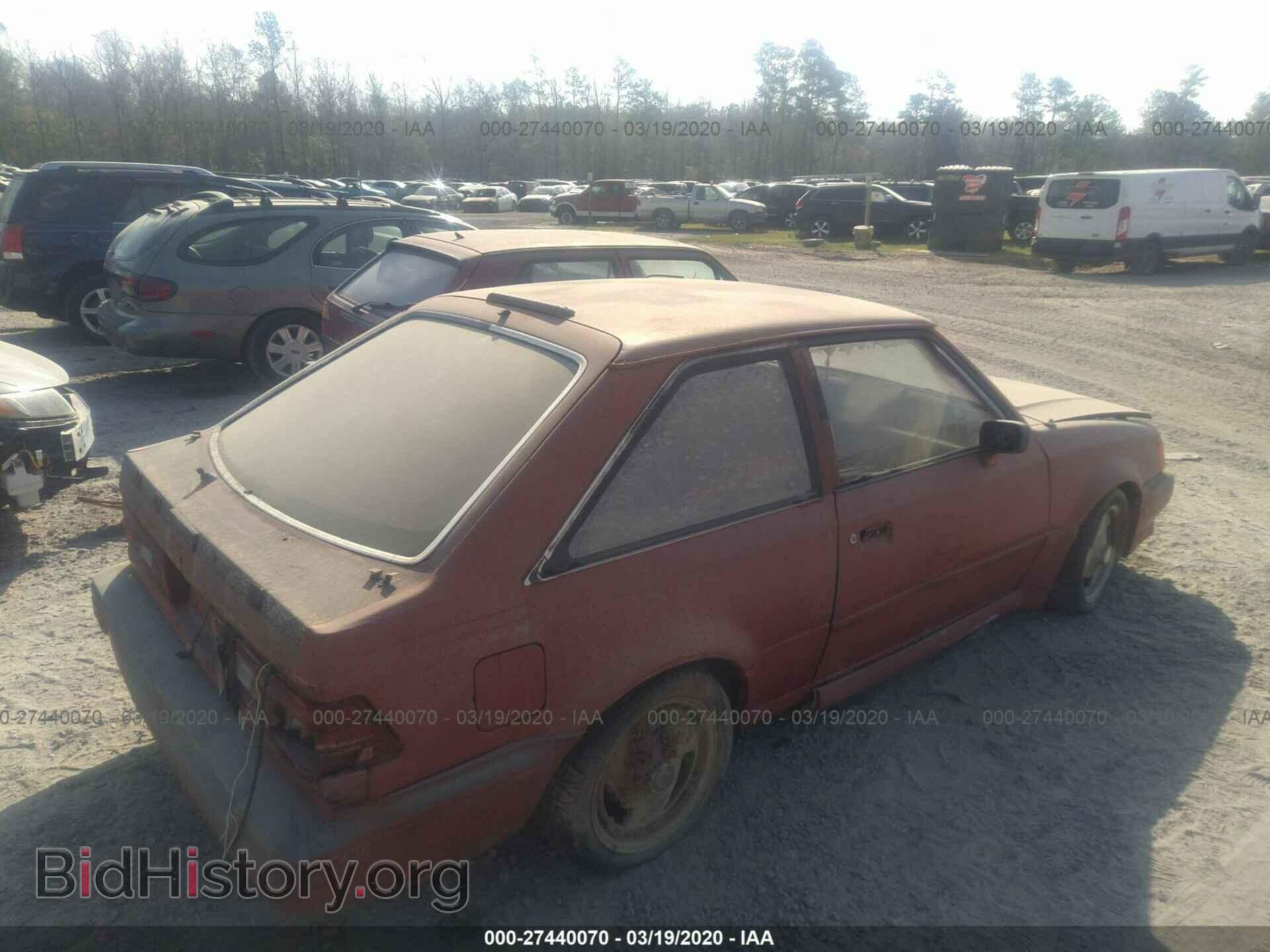 1987 FORD ESCORT - VIN: 1FABP23J1HT104646 - Фото 4