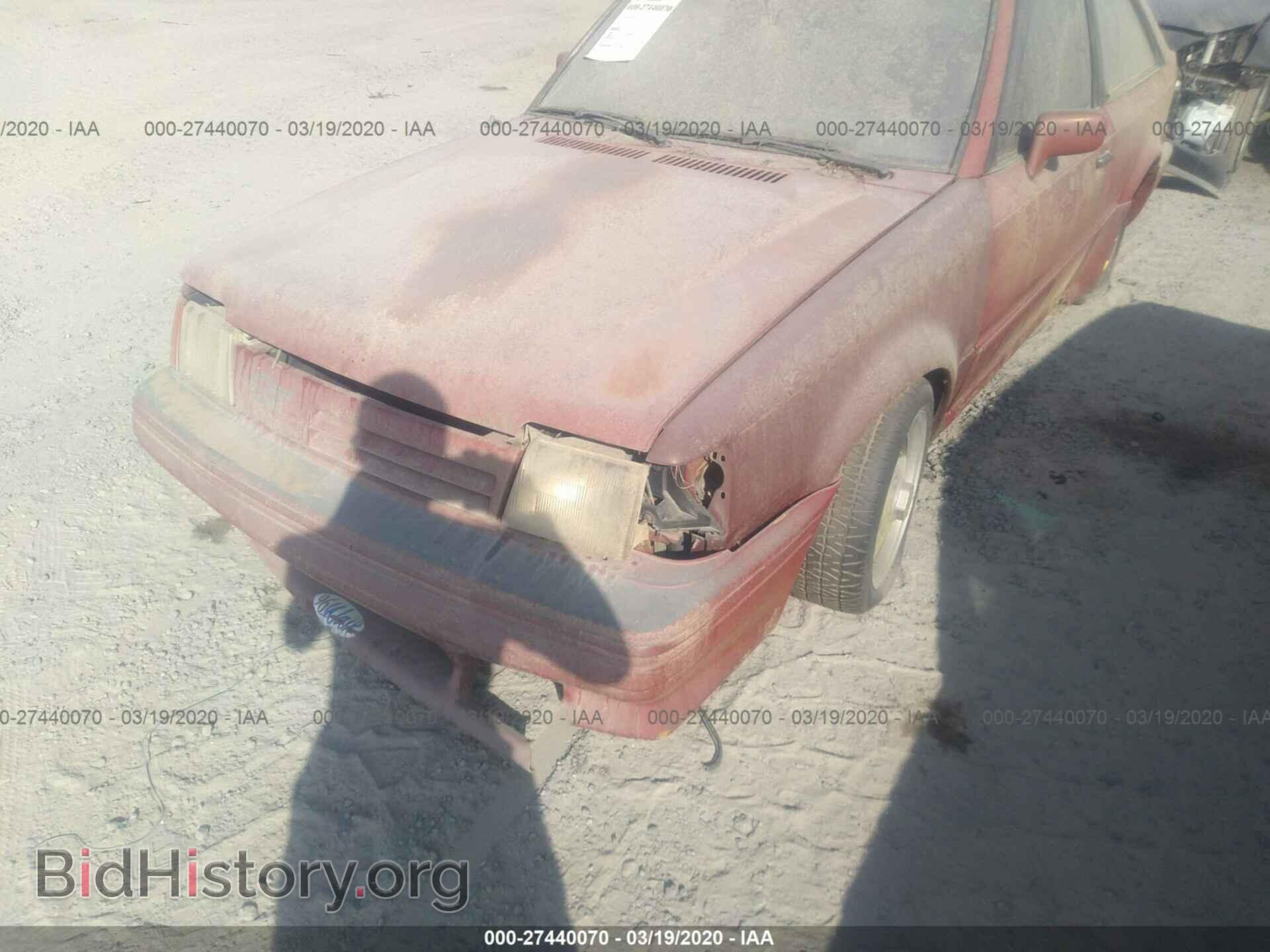 1987 FORD ESCORT - VIN: 1FABP23J1HT104646 - Фото 6