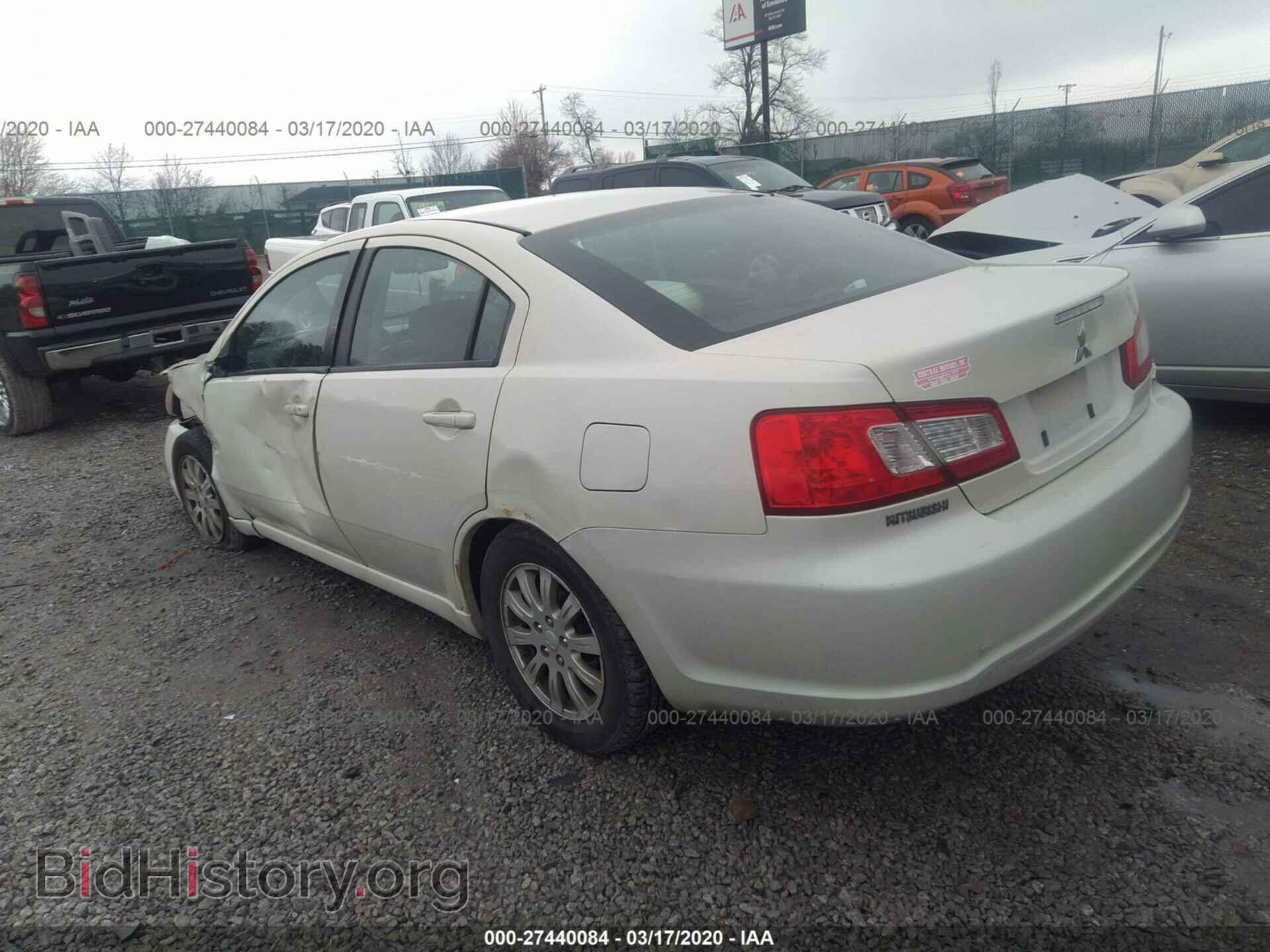2009 MITSUBISHI GALANT - VIN: 4A3AB36F59E016347 - Фото 3