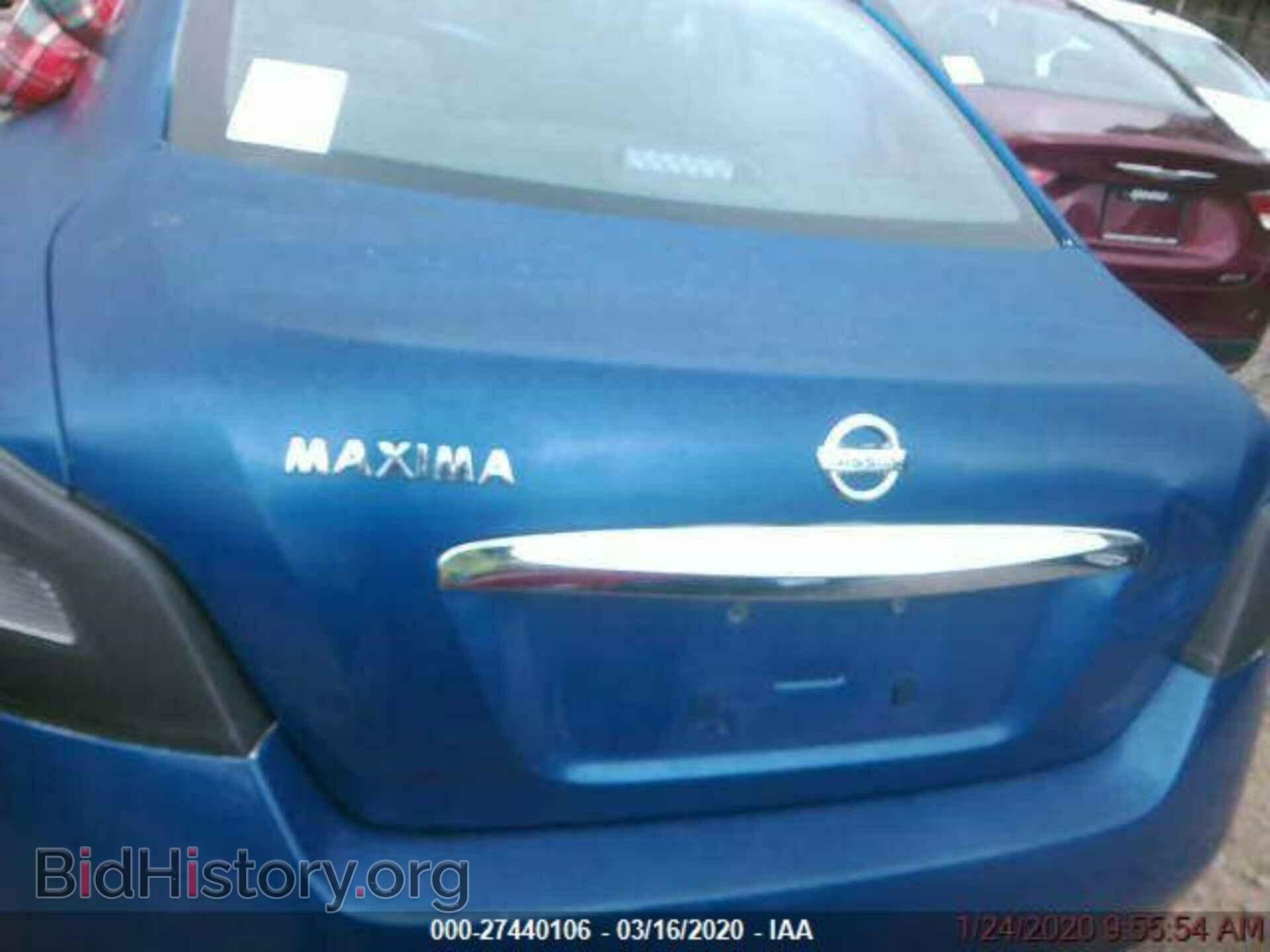 2012 NISSAN MAXIMA - VIN: 1N4AA5AP0CC856336 - Фото 4