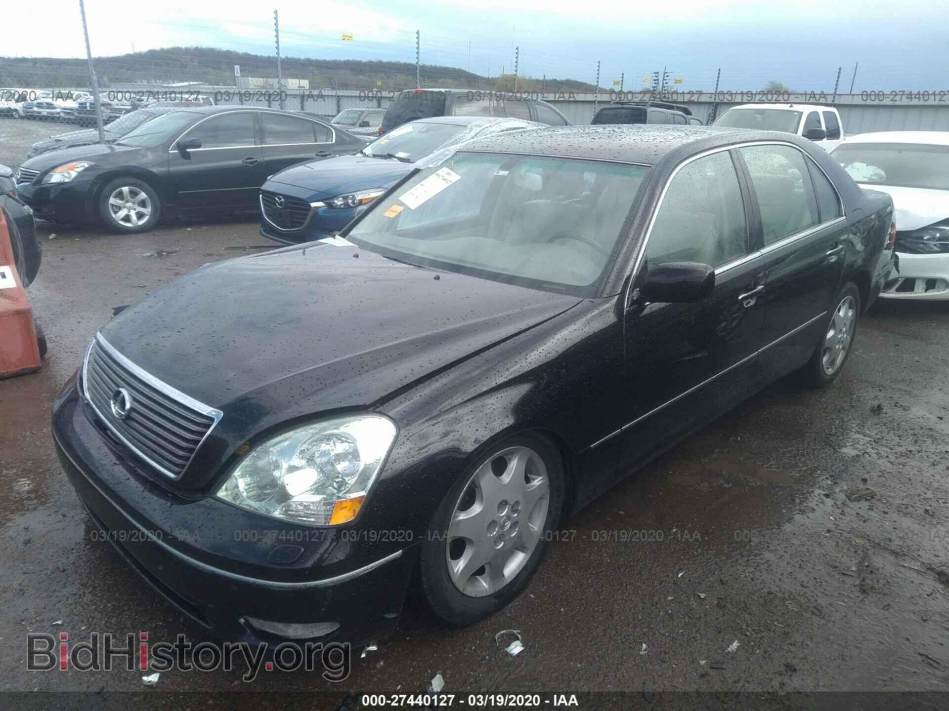 2001 LEXUS LS - VIN: JTHBN30F410042039 - Фото 2