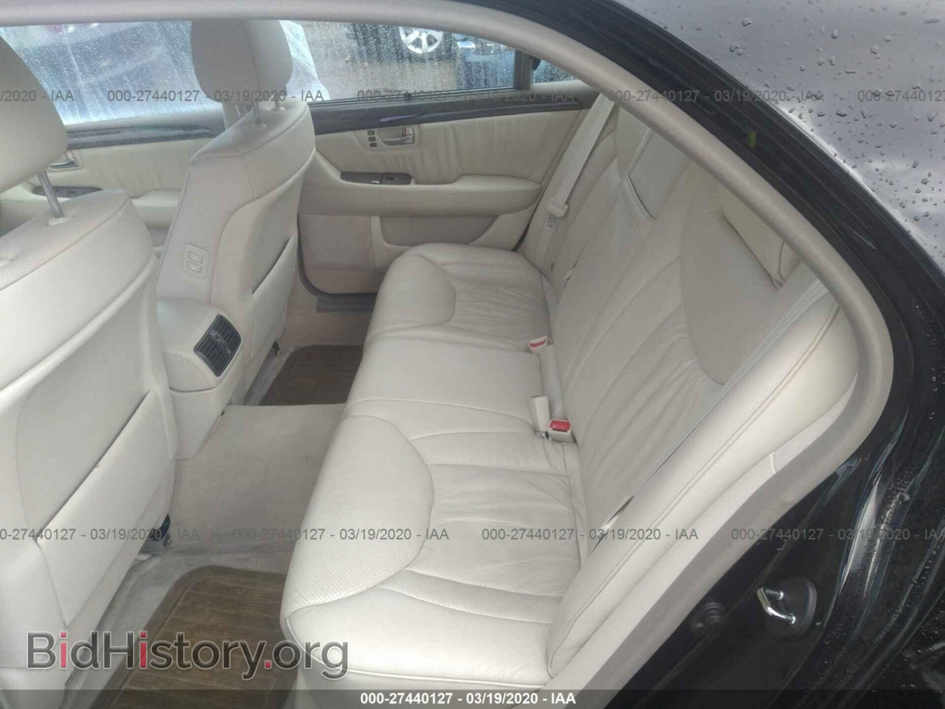 2001 LEXUS LS - VIN: JTHBN30F410042039 - Фото 8
