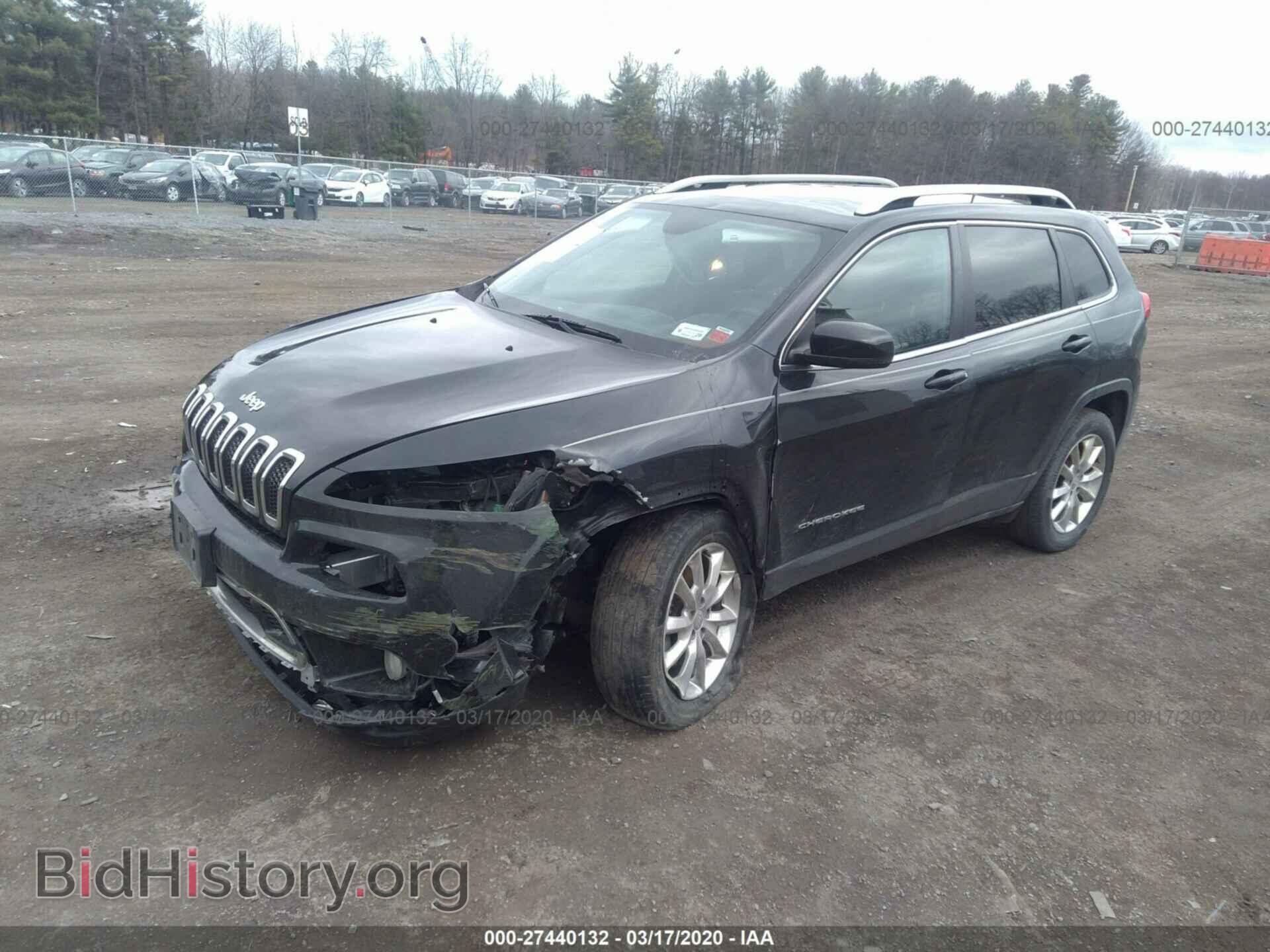 2016 JEEP CHEROKEE - VIN: 1C4PJMDB7GW289285 - Фото 2