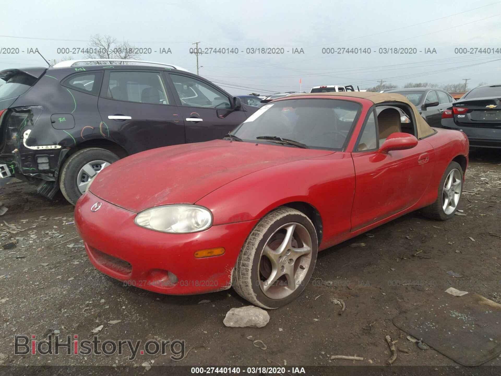 2001 MAZDA MX-5 MIATA - VIN: JM1NB353510216335 - Фото 2