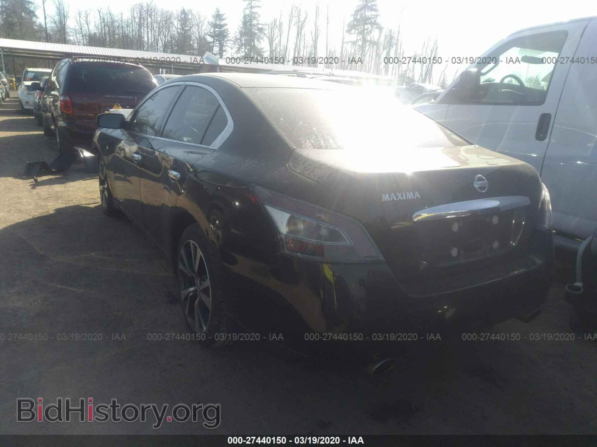 2013 NISSAN MAXIMA - VIN: 1N4AA5AP7DC847814 - Фото 3