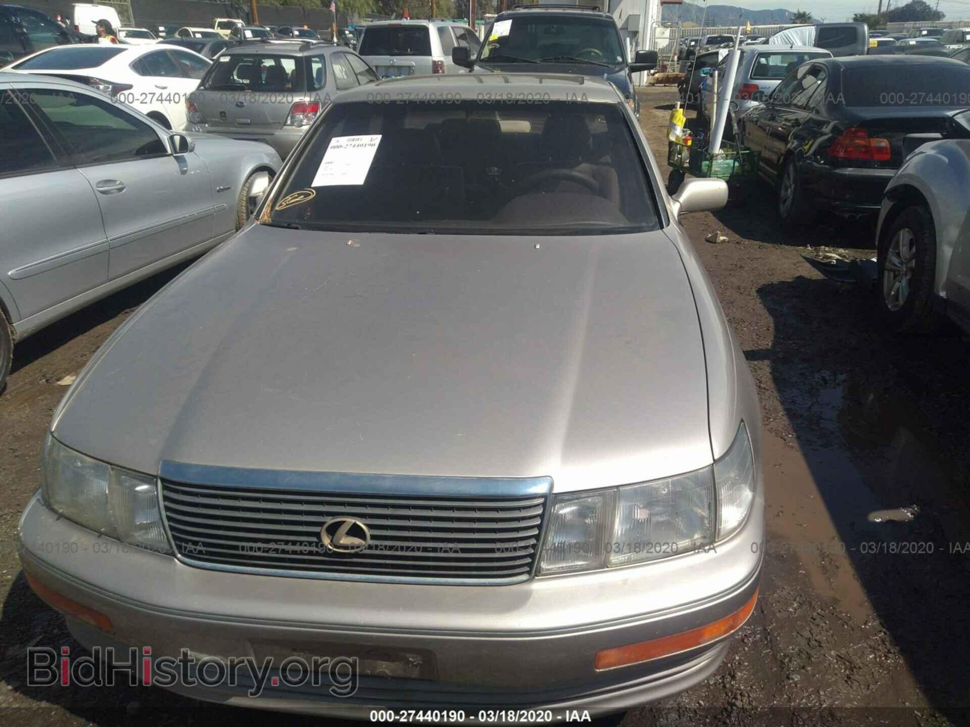 1993 LEXUS LS - VIN: JT8UF11E0P0149081 - Фото 6