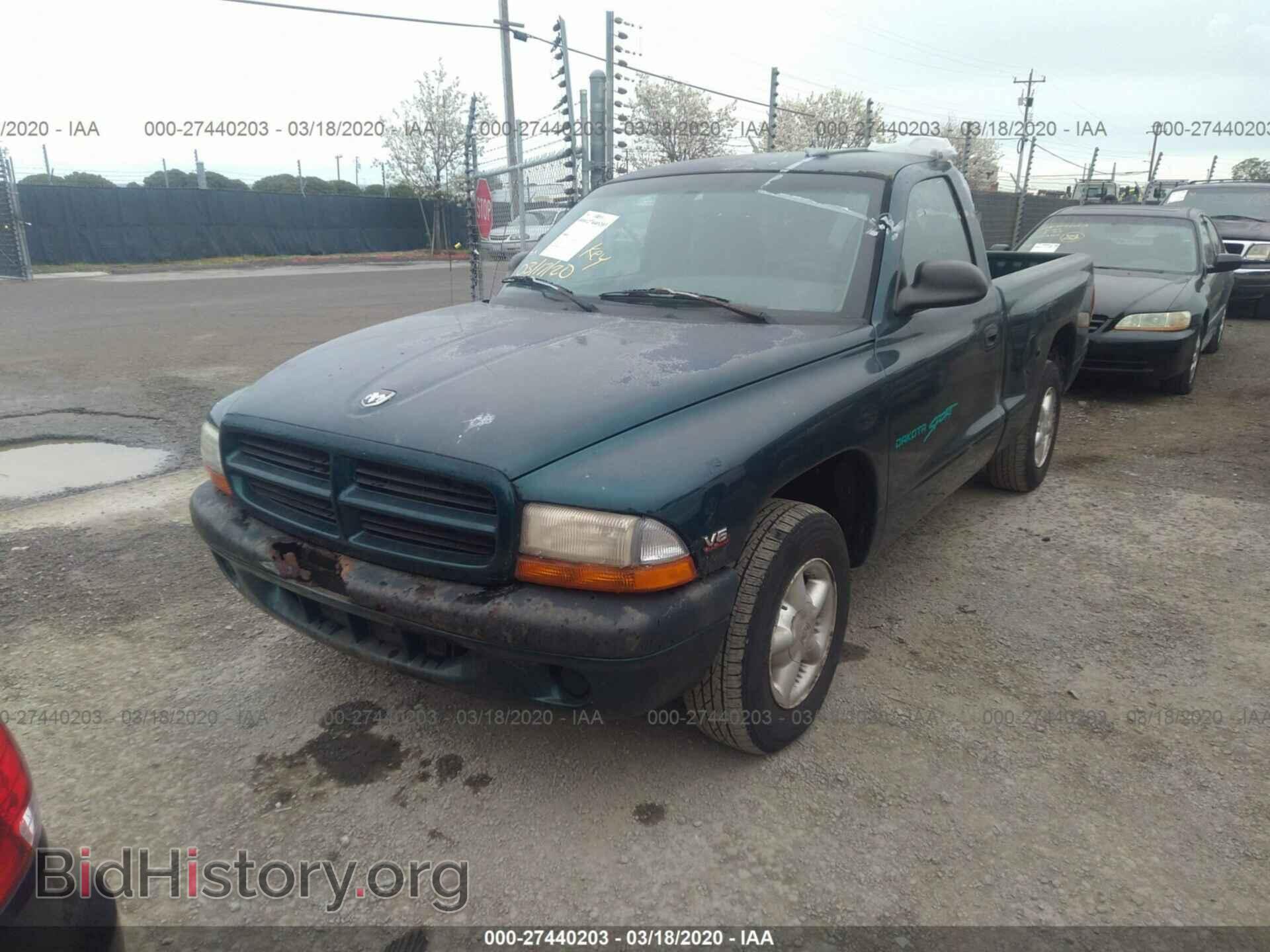1997 DODGE DAKOTA - VIN: 1B7FL26X8VS251992 - Фото 2