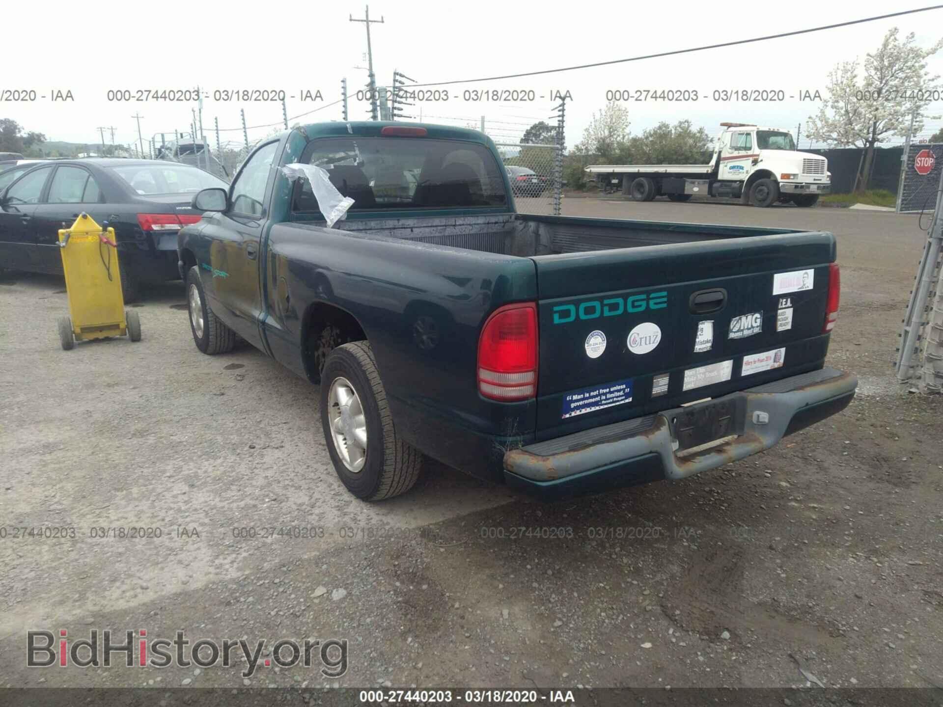 1997 DODGE DAKOTA - VIN: 1B7FL26X8VS251992 - Фото 3