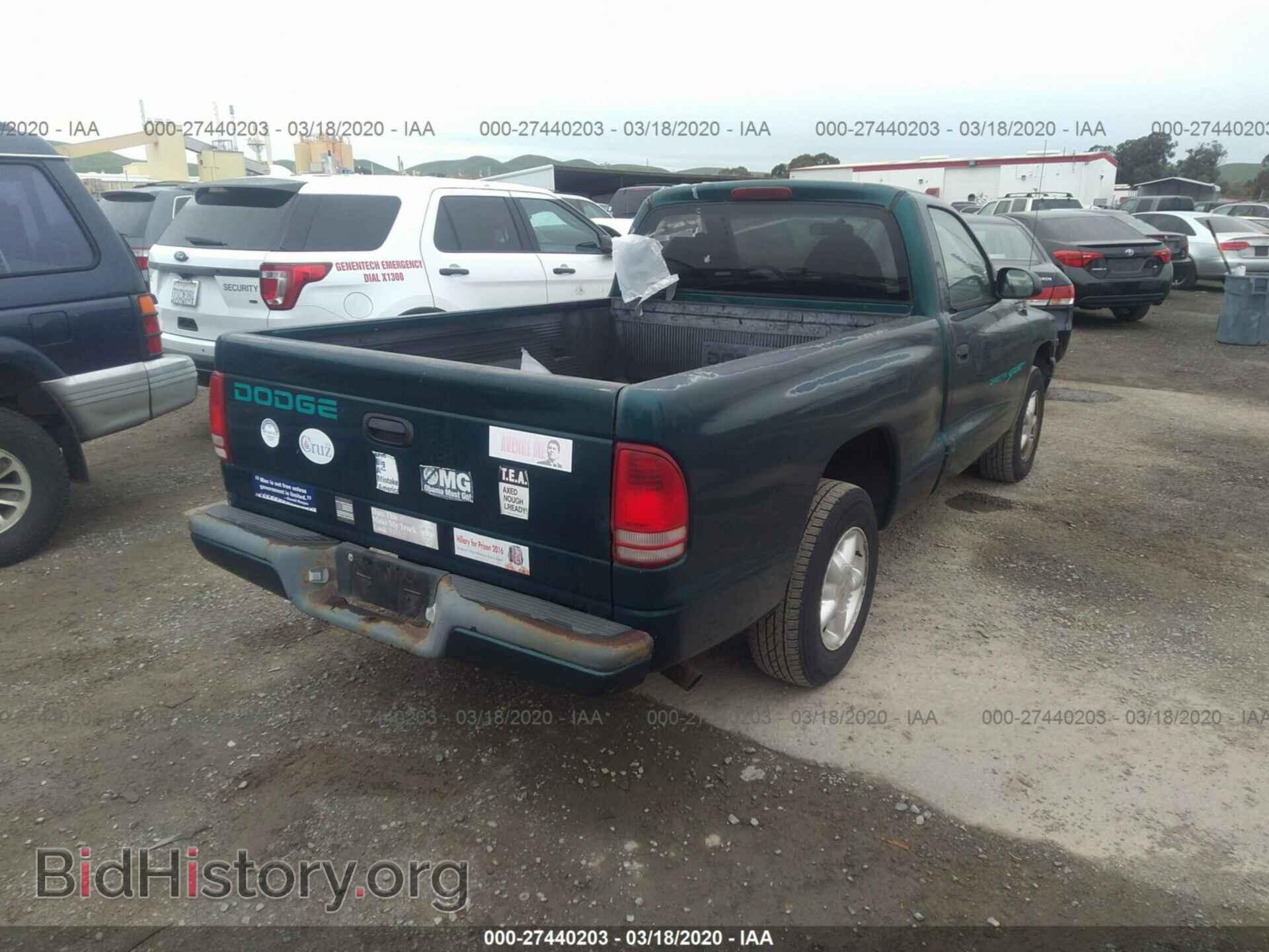 1997 DODGE DAKOTA - VIN: 1B7FL26X8VS251992 - Фото 4