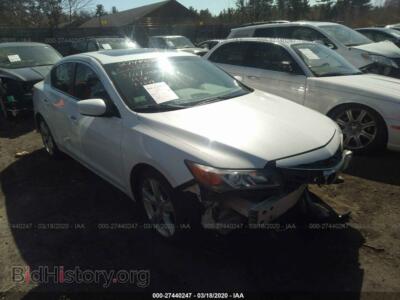 2014 Acura ILX 20 Tech, white — VIN 19VDE1F7XEE005209, IAAI