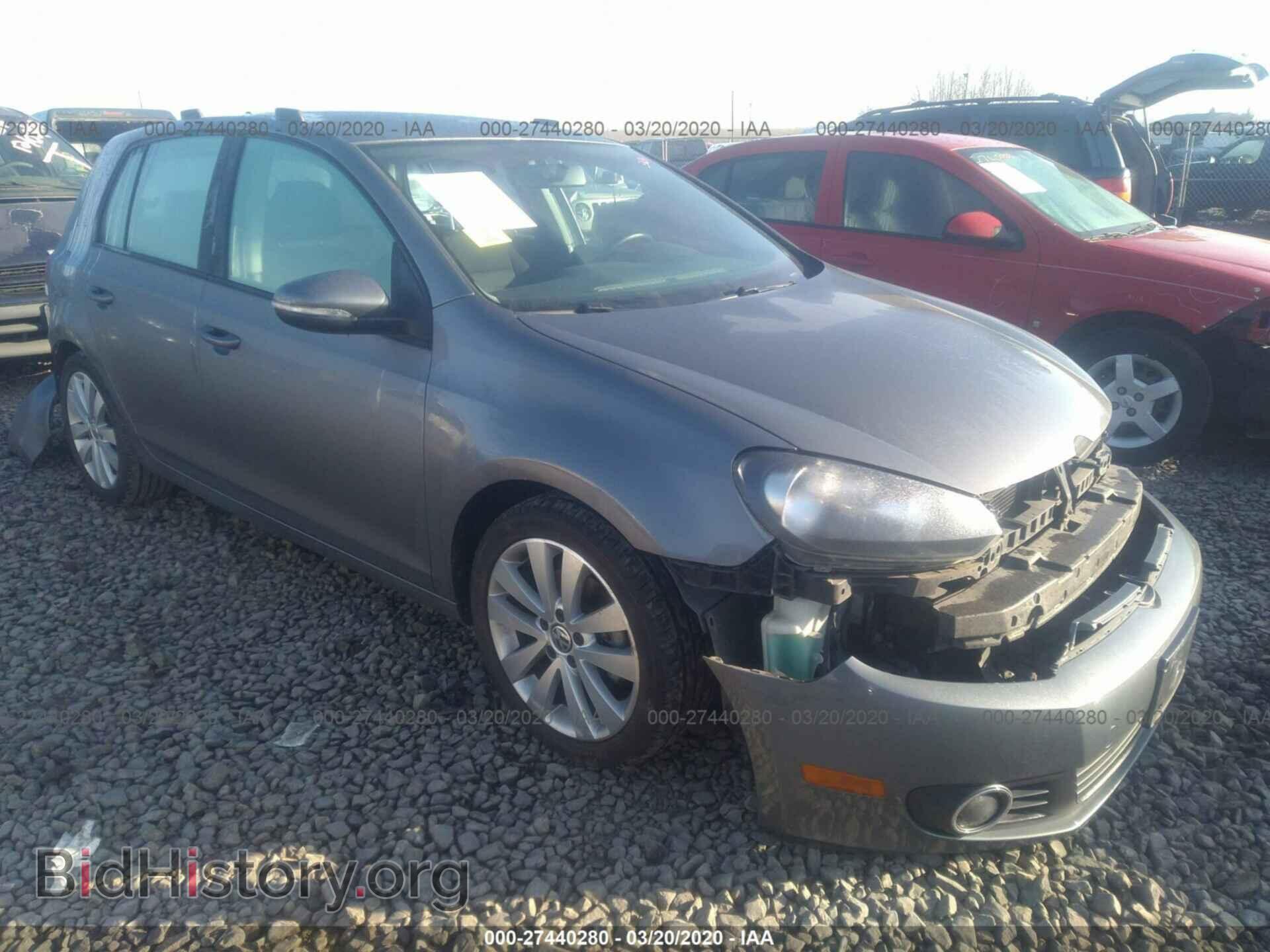 Photo WVWNM7AJ7EW006604 - VOLKSWAGEN GOLF 2014