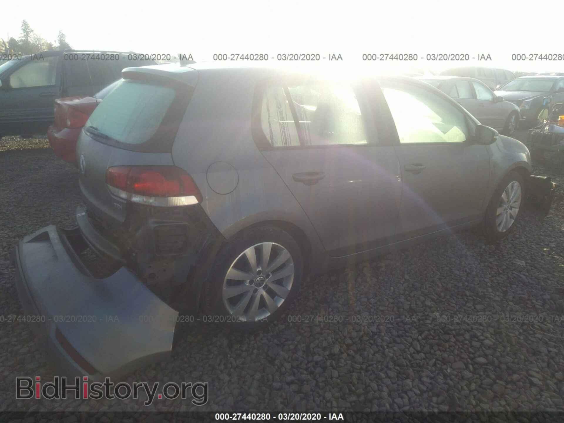 2014 VOLKSWAGEN GOLF - VIN: WVWNM7AJ7EW006604 - Фото 4