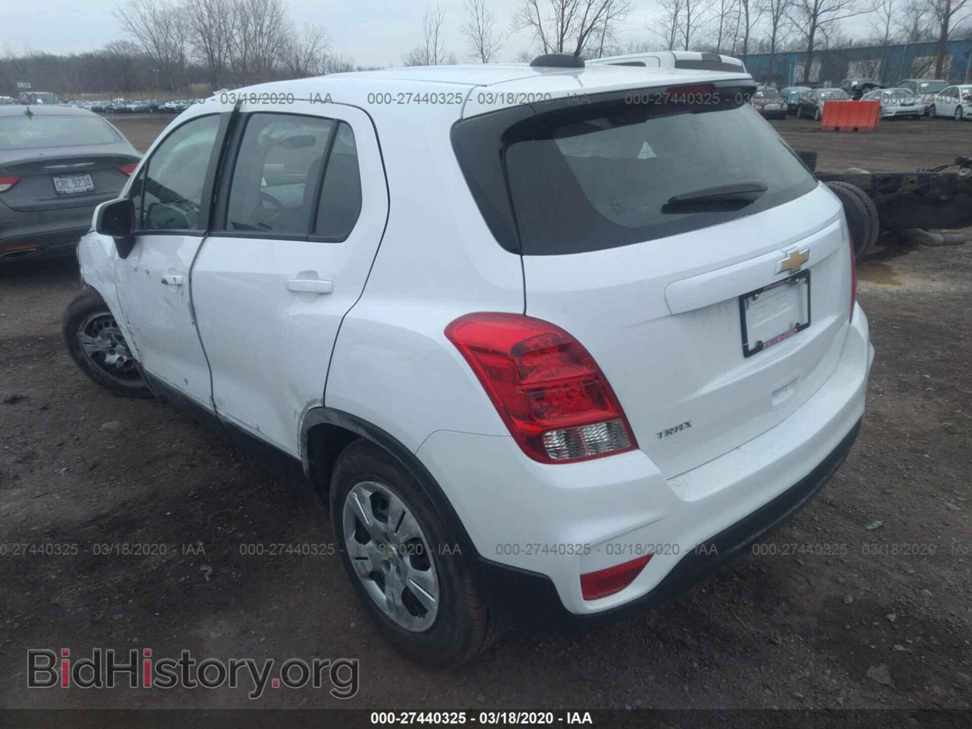 2017 CHEVROLET TRAX - VIN: KL7CJKSB4HB070523 - Фото 3