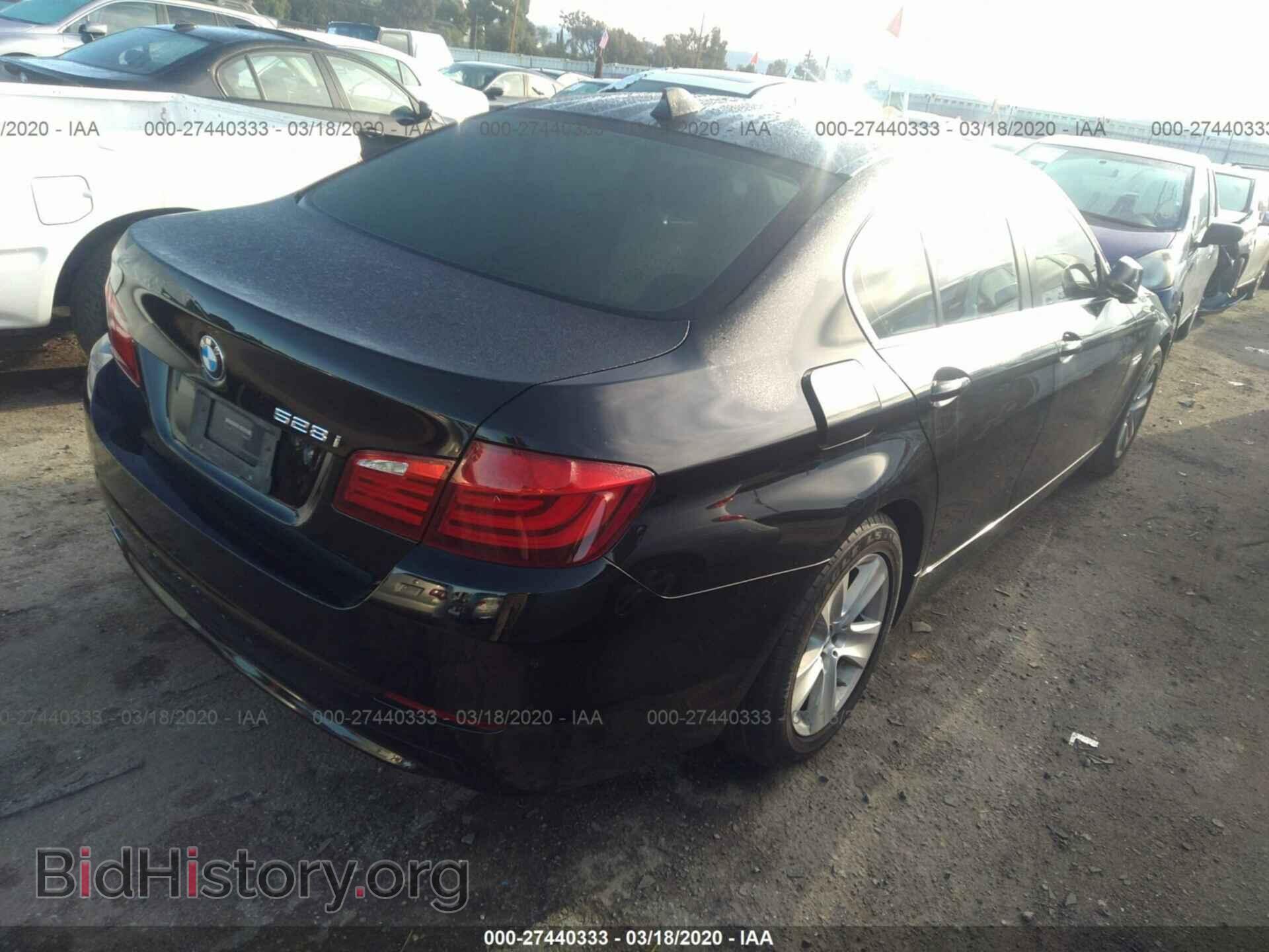 2011 BMW 528 - VIN: WBAFR1C59BC744613 - Фото 4