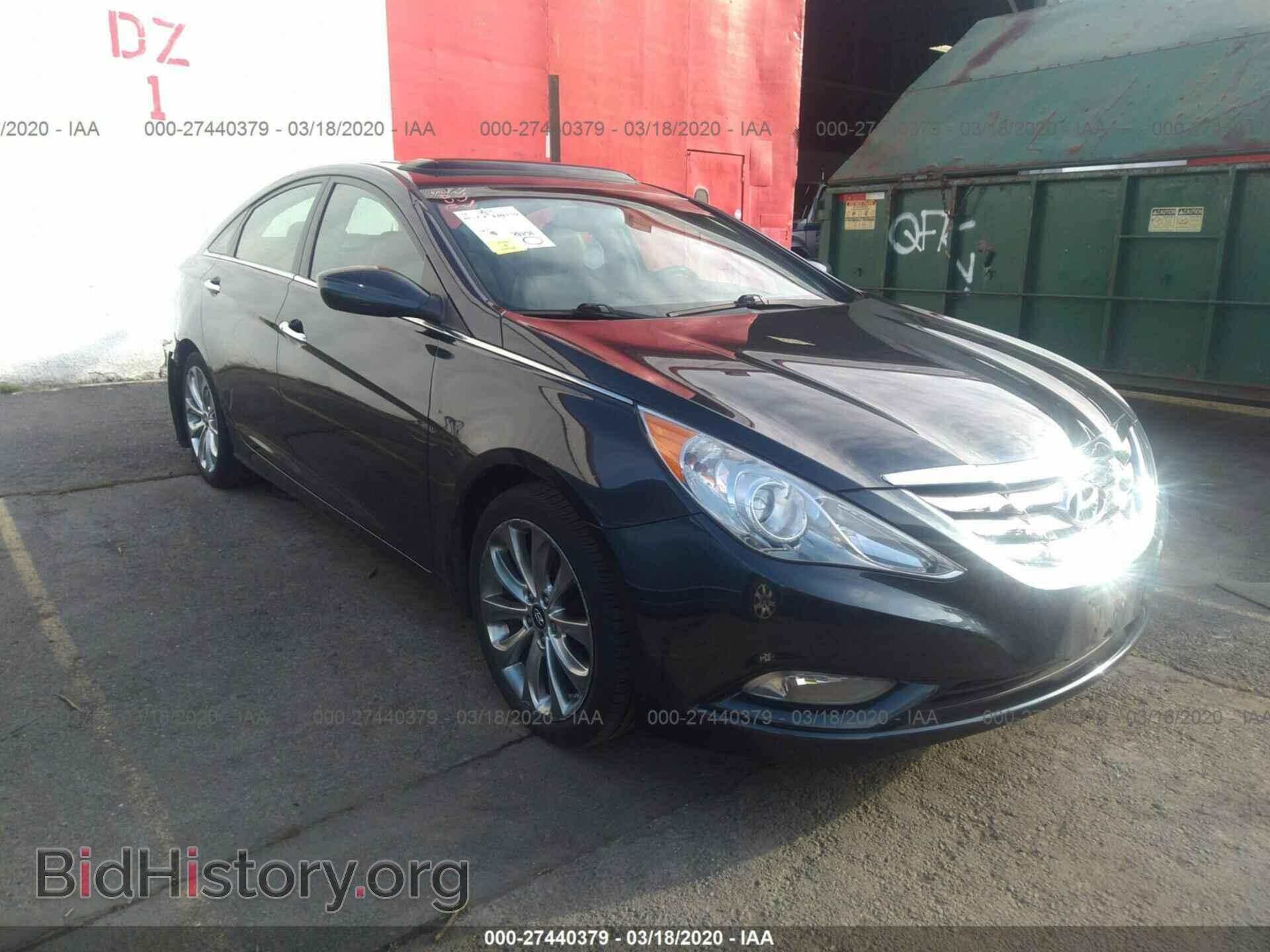Photo 5NPEC4AB9CH366292 - HYUNDAI SONATA 2012