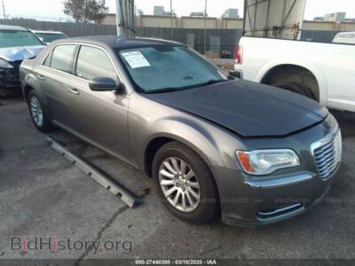 2012 Chrysler 300, gray — VIN 2C3CCAAG3CH129618, IAAI