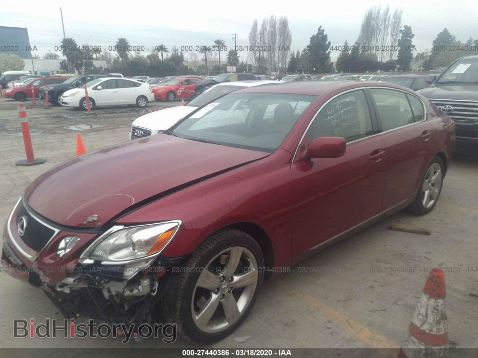 2007 LEXUS GS - VIN: JTHBE96S070018403 - Фото 2
