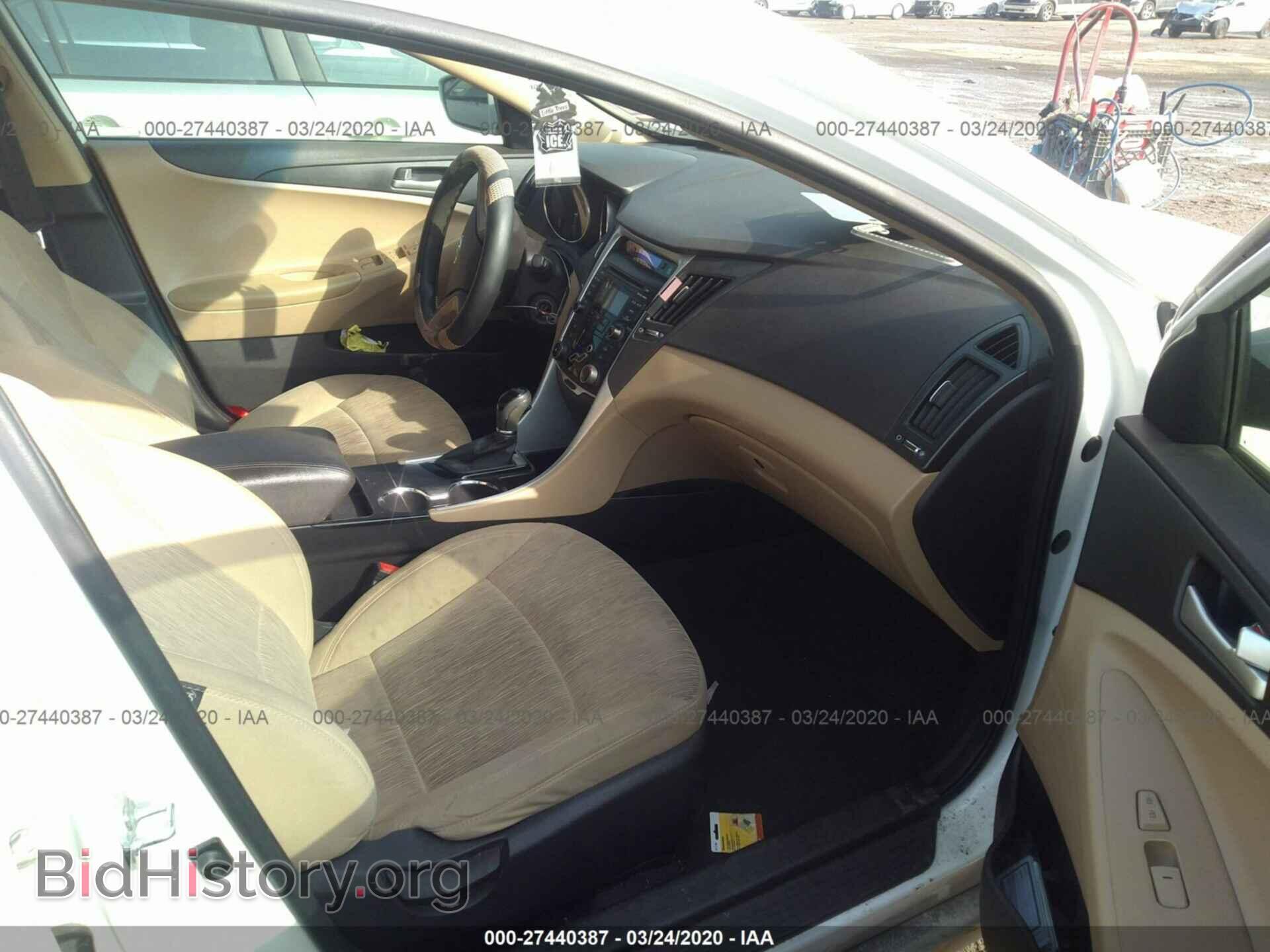 2012 HYUNDAI SONATA - VIN: 5NPEB4AC3CH381950 - Фото 5