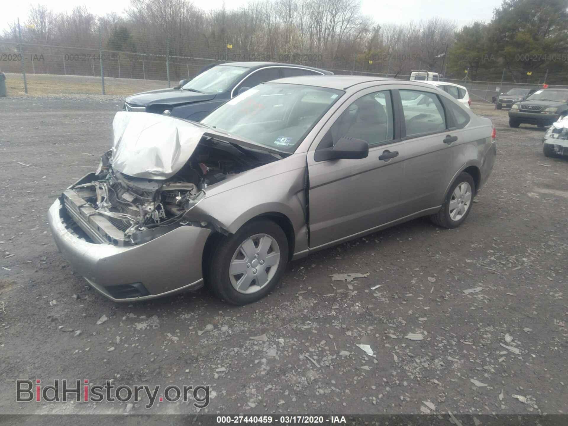 2008 FORD FOCUS - VIN: 1FAHP34N38W133937 - Фото 2