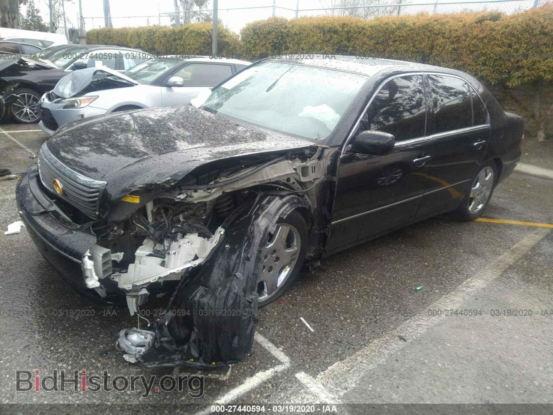 2006 LEXUS LS - VIN: JTHBN36F265029257 - Фото 2