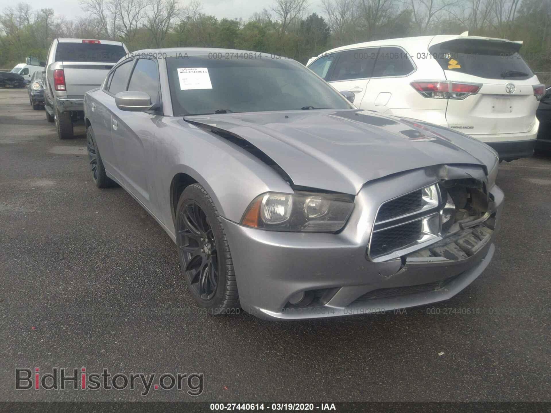 Photo 2C3CDXHG8EH347322 - DODGE CHARGER 2014