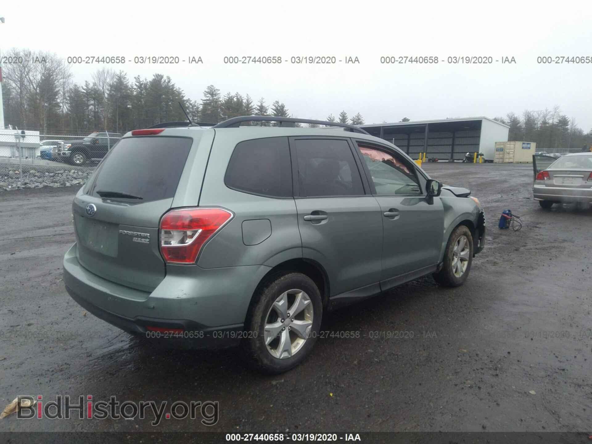 2014 SUBARU FORESTER - VIN: JF2SJAEC5EH500938 - Фото 4