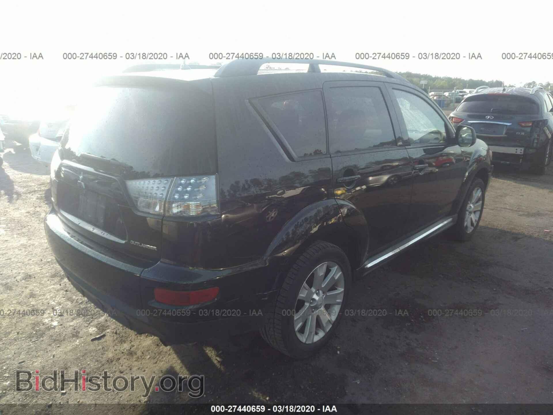 2012 MITSUBISHI OUTLANDER - VIN: JA4AS3AW9CU001531 - Фото 4