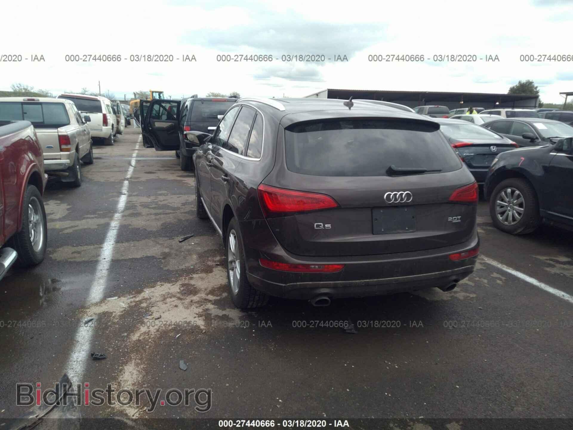2014 AUDI Q5 - VIN: WA1LFAFP9EA104245 - Фото 3