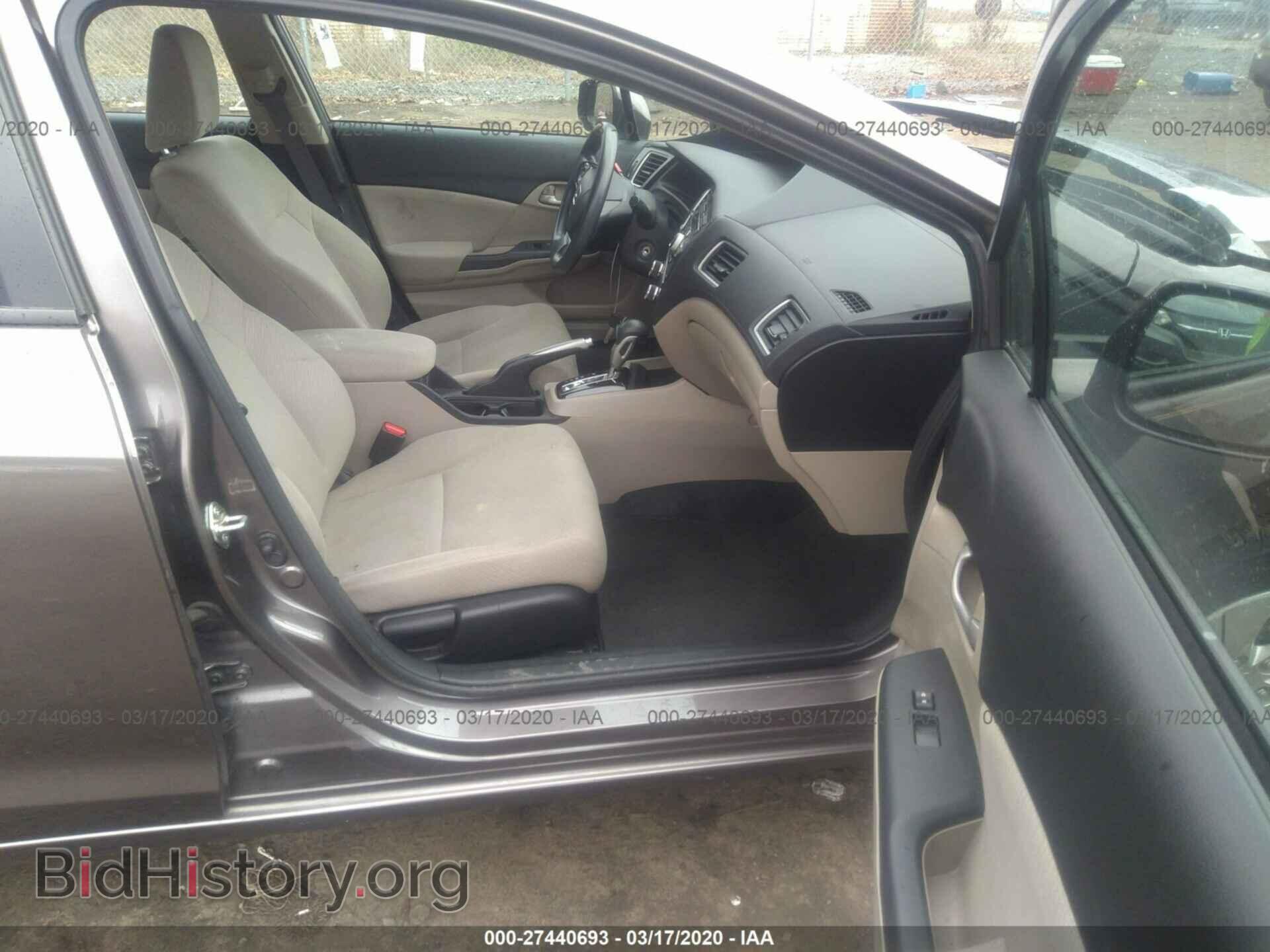 2013 HONDA CIVIC - VIN: 19XFB2F59DE292327 - Фото 5