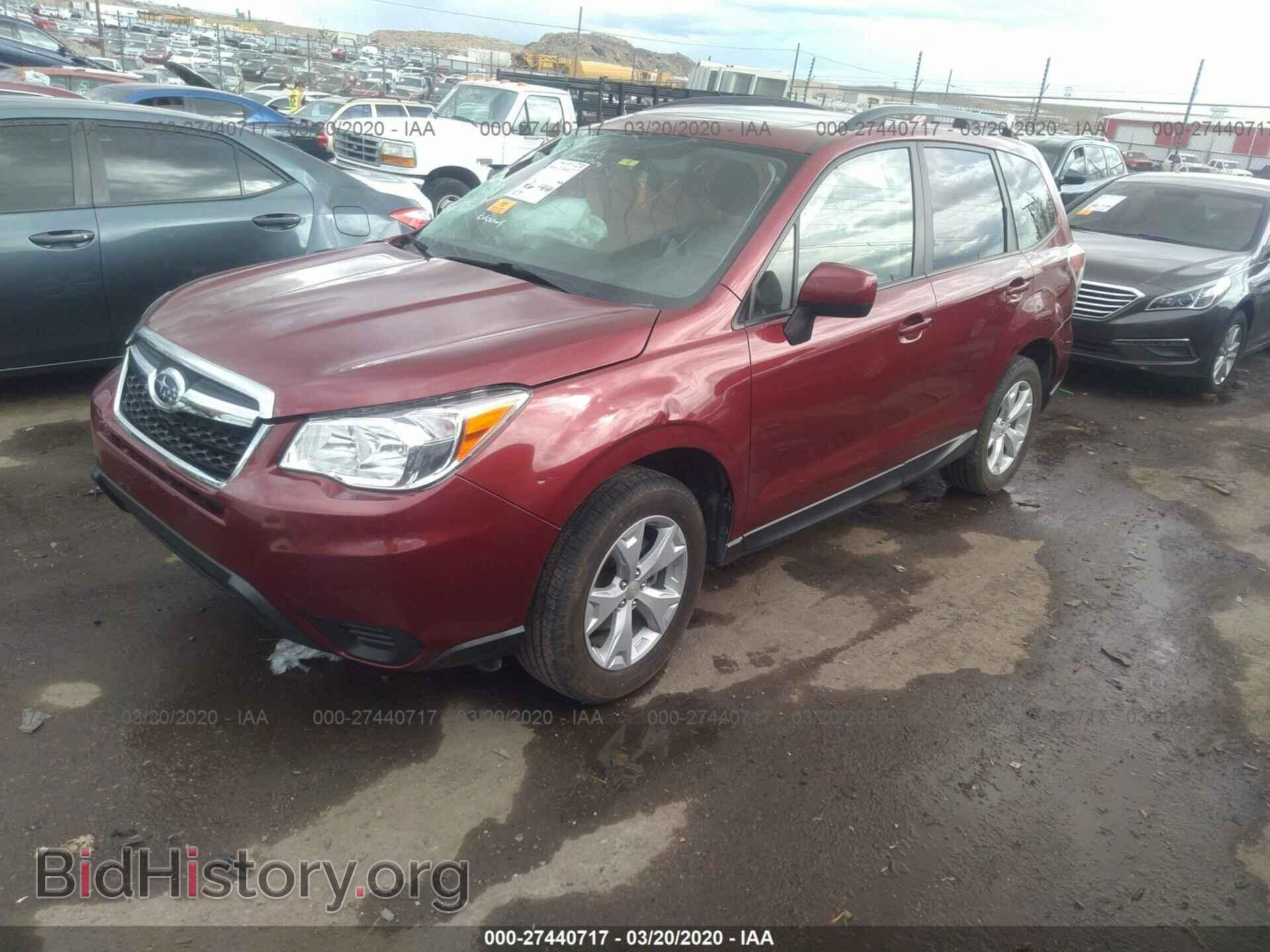 2016 SUBARU FORESTER - VIN: JF2SJADC8GH463775 - Фото 2