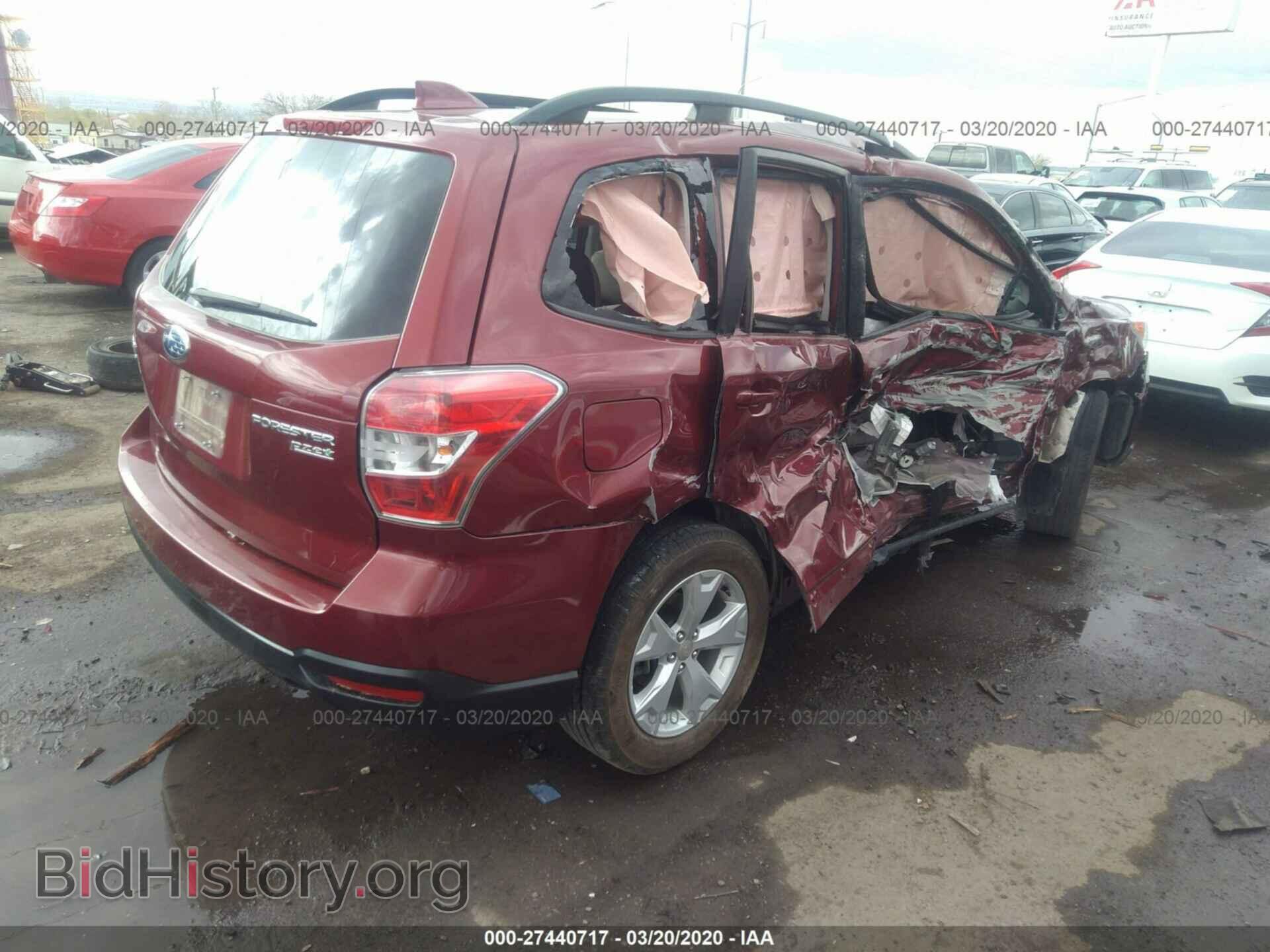 2016 SUBARU FORESTER - VIN: JF2SJADC8GH463775 - Фото 4