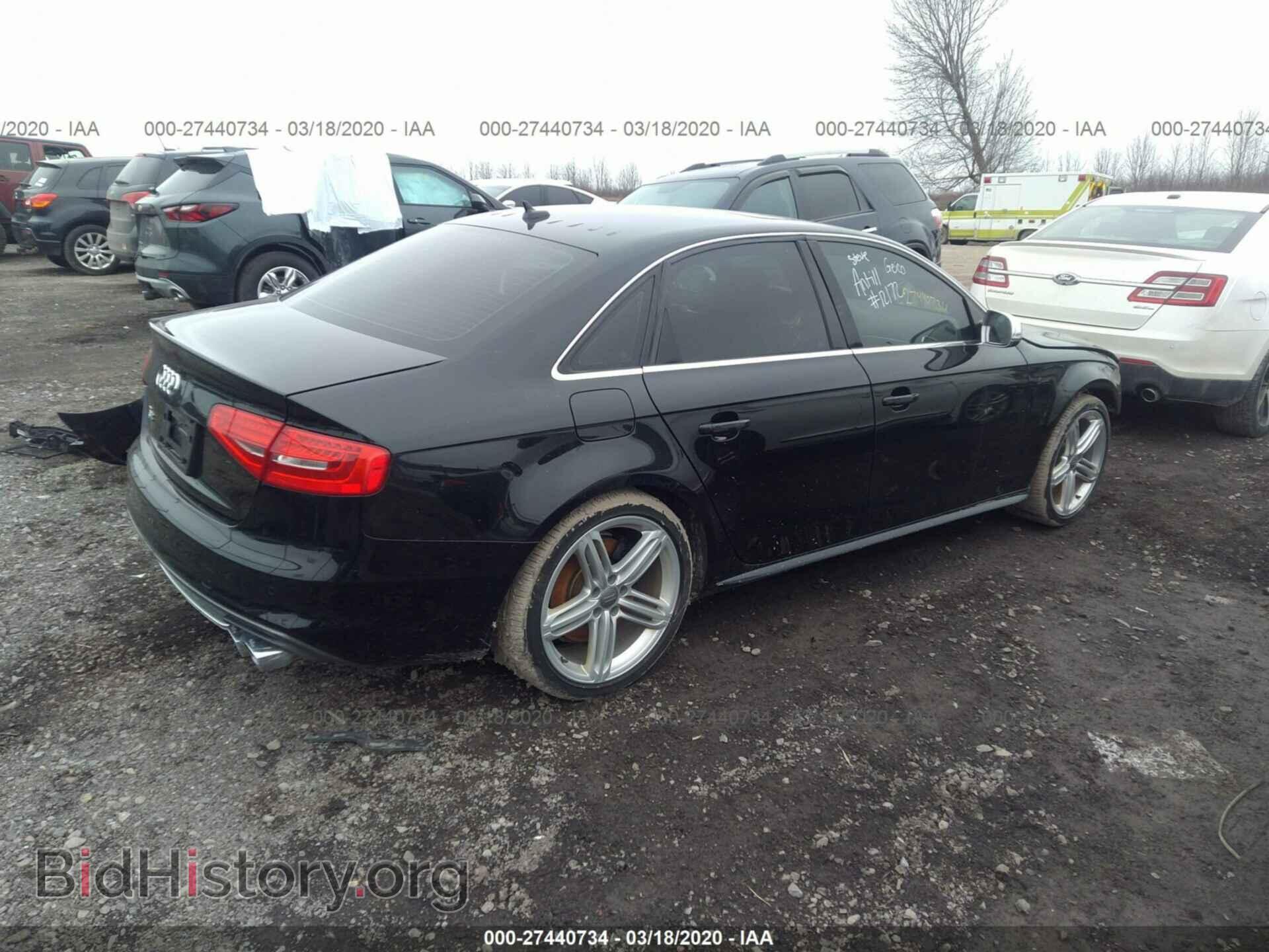 2014 AUDI S4 - VIN: WAUBGAFL5EA031206 - Фото 4