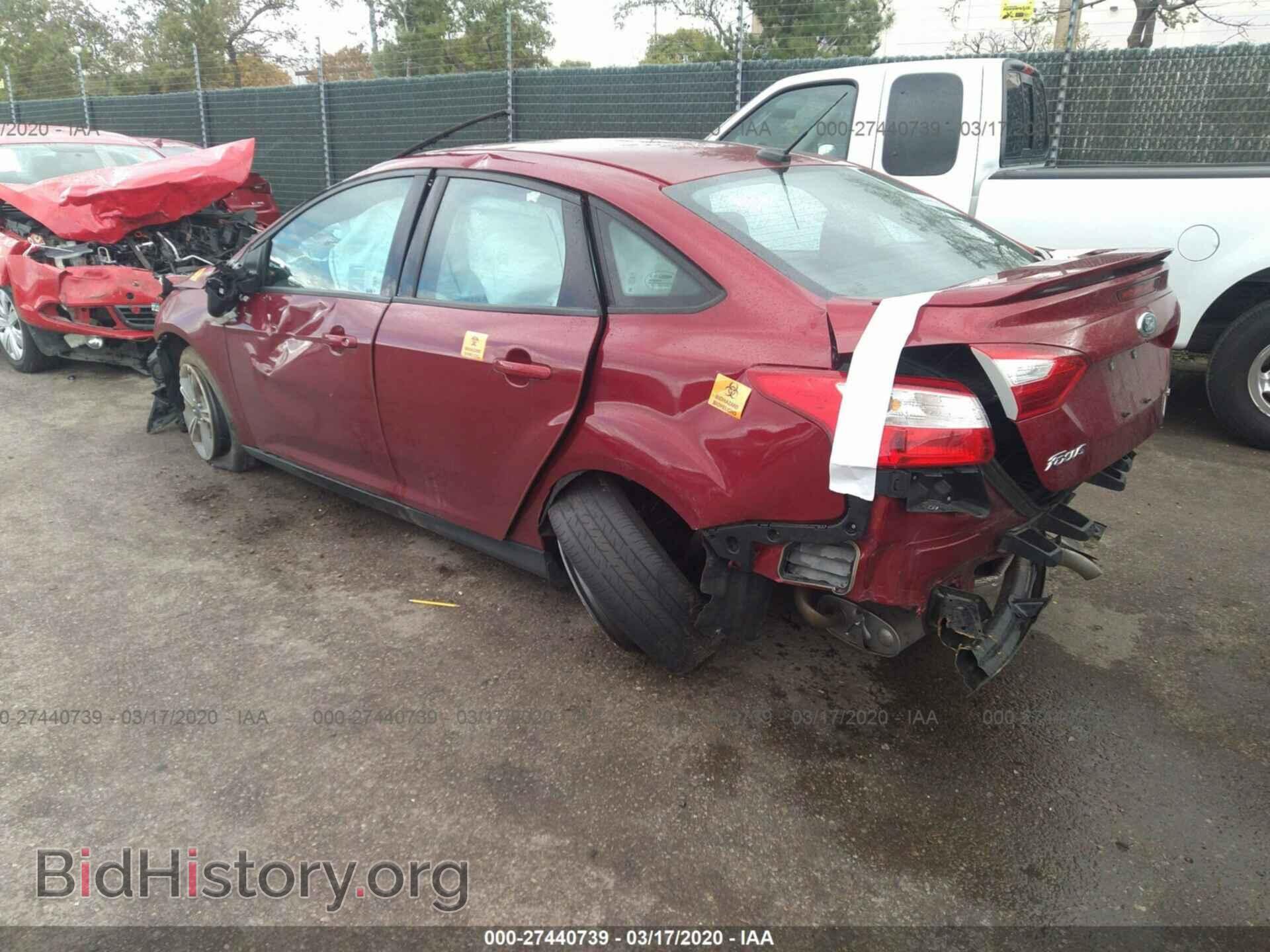 2014 FORD FOCUS - VIN: 1FADP3F29EL156508 - Фото 3