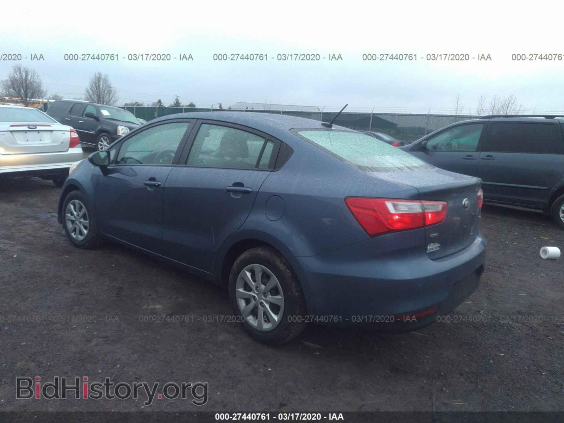 2016 KIA RIO - VIN: KNADM4A37G6659784 - Фото 3