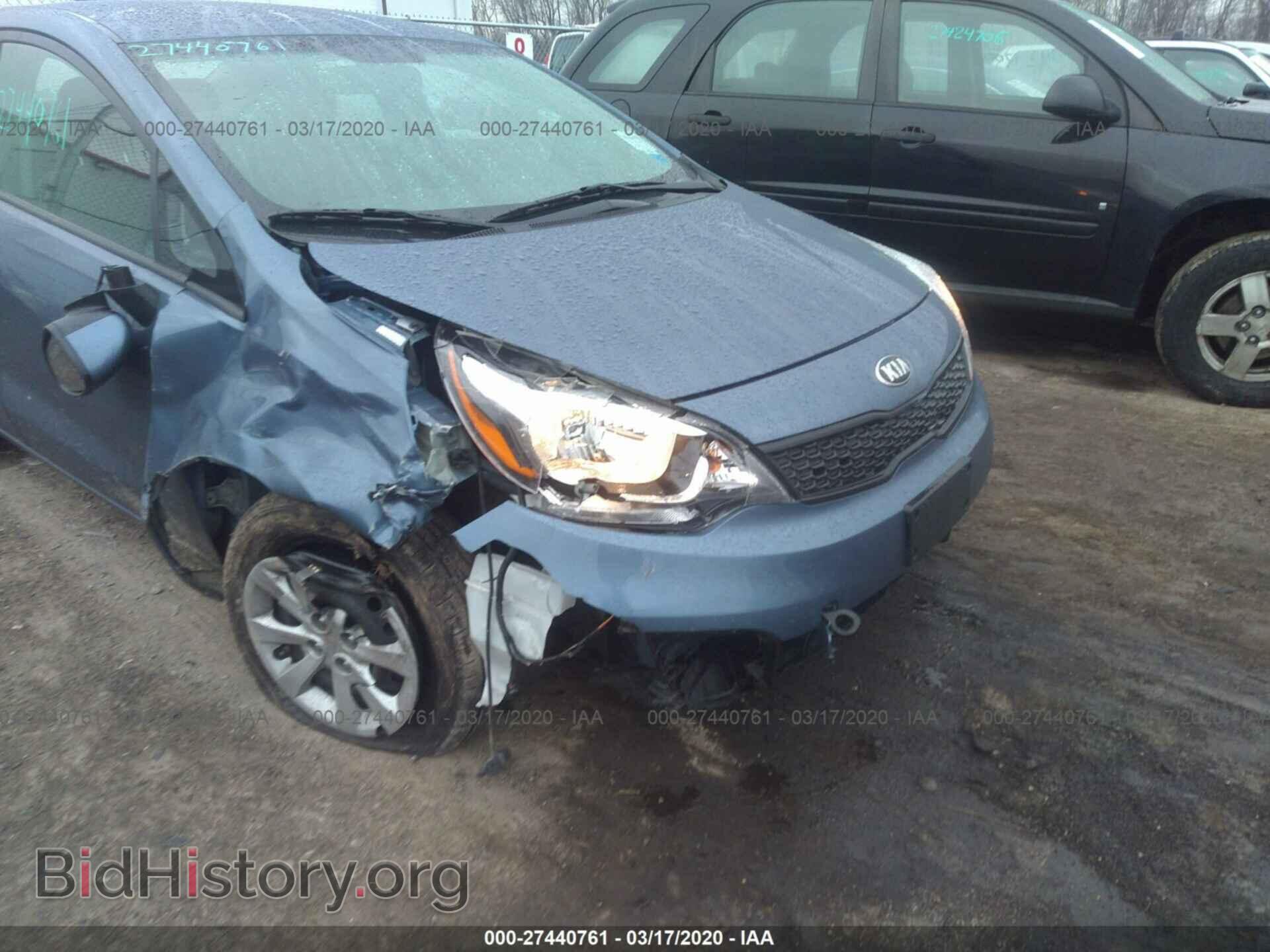 2016 KIA RIO - VIN: KNADM4A37G6659784 - Фото 6