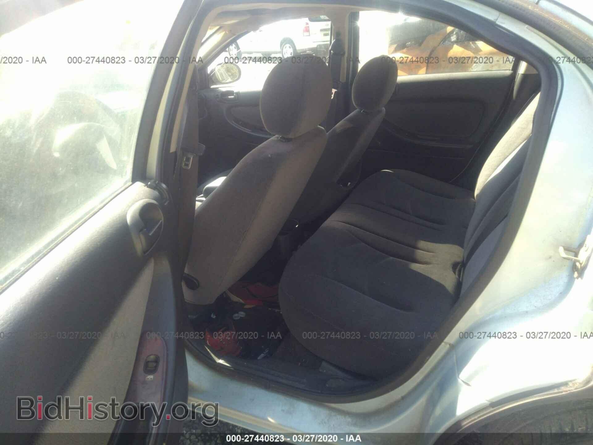 2001 CHRYSLER SEBRING - VIN: 1C3EL46X31N631648 - Фото 8