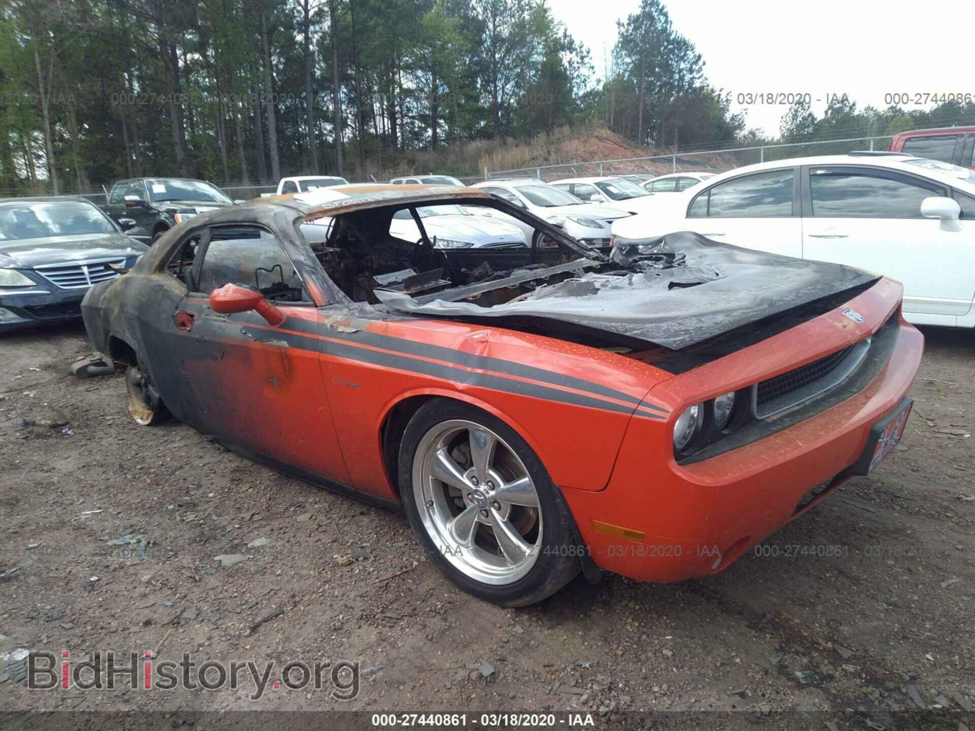 Фотография 2B3LJ54T19H563404 - DODGE CHALLENGER 2009