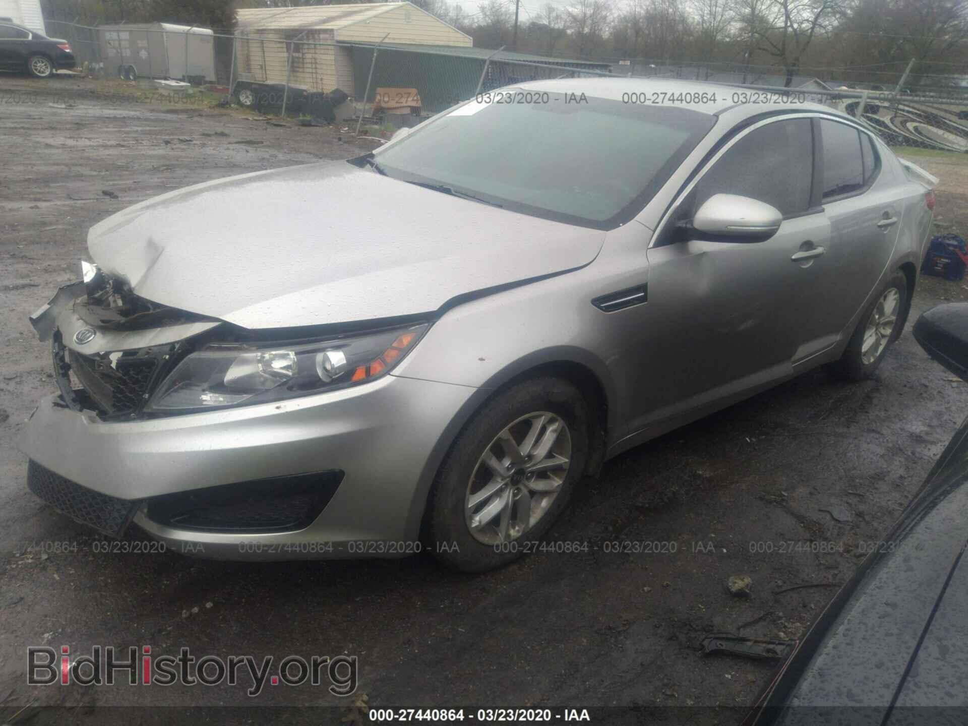 2011 KIA OPTIMA - VIN: KNAGM4A75B5054290 - Фото 2