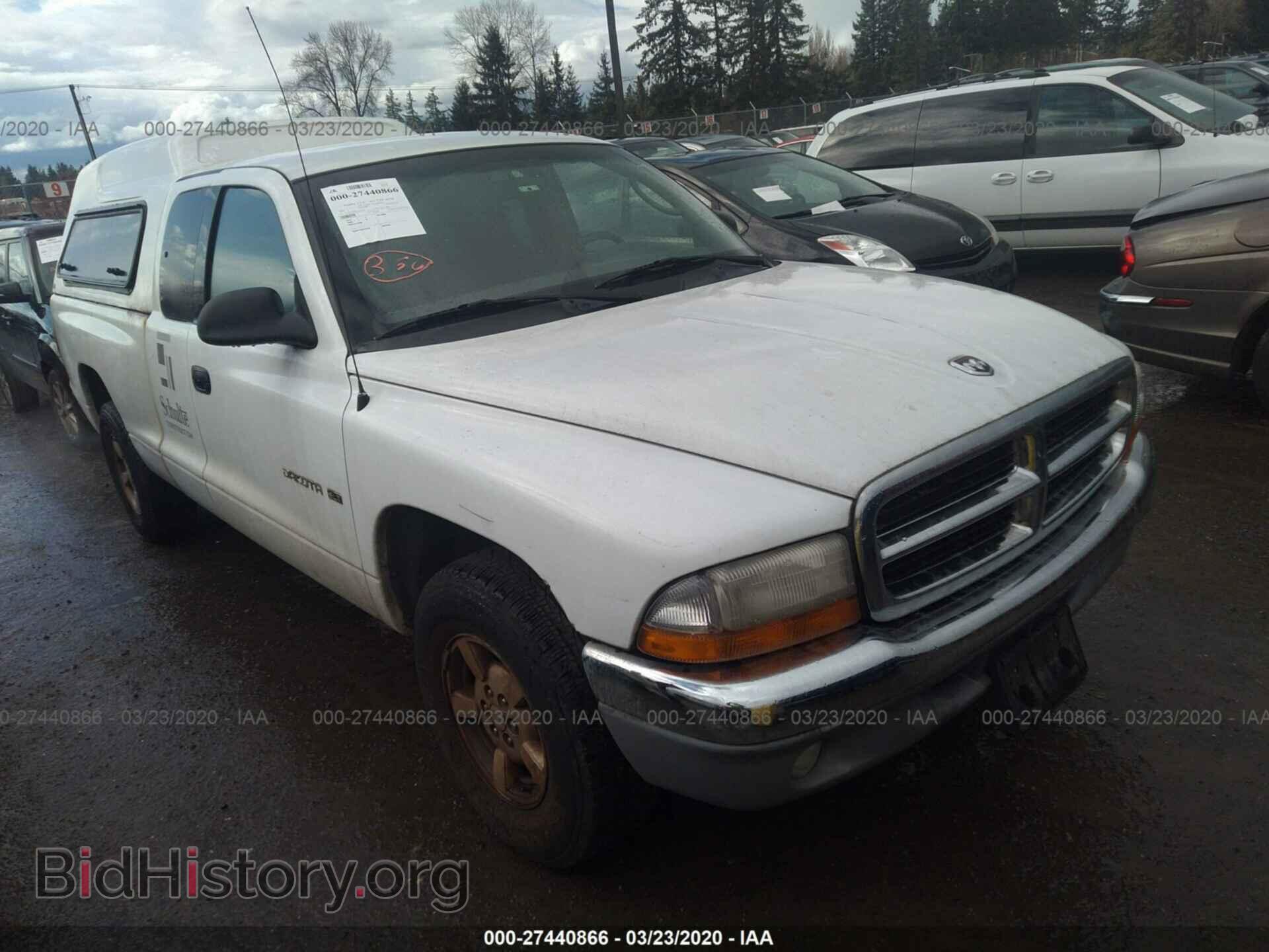 Photo 1B7GL22N61S148444 - DODGE DAKOTA 2001