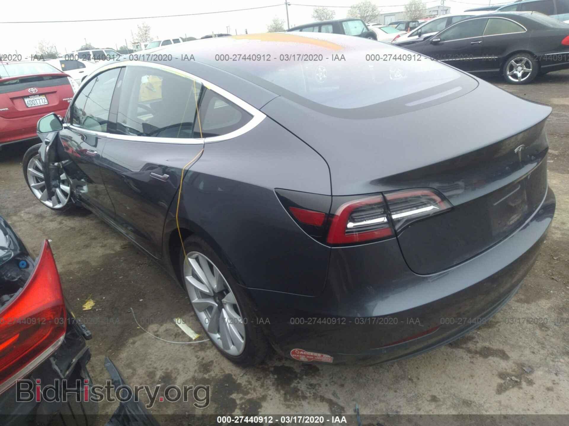 2018 TESLA MODEL 3 - VIN: 5YJ3E1EA4JF015190 - Photo 3