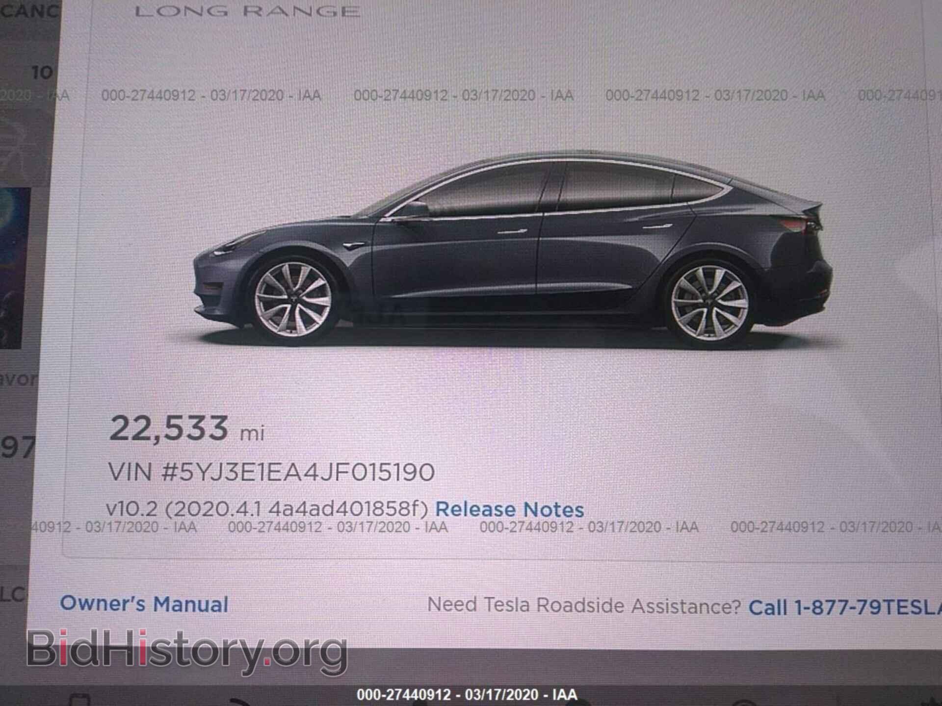 2018 TESLA MODEL 3 - VIN: 5YJ3E1EA4JF015190 - Photo 7
