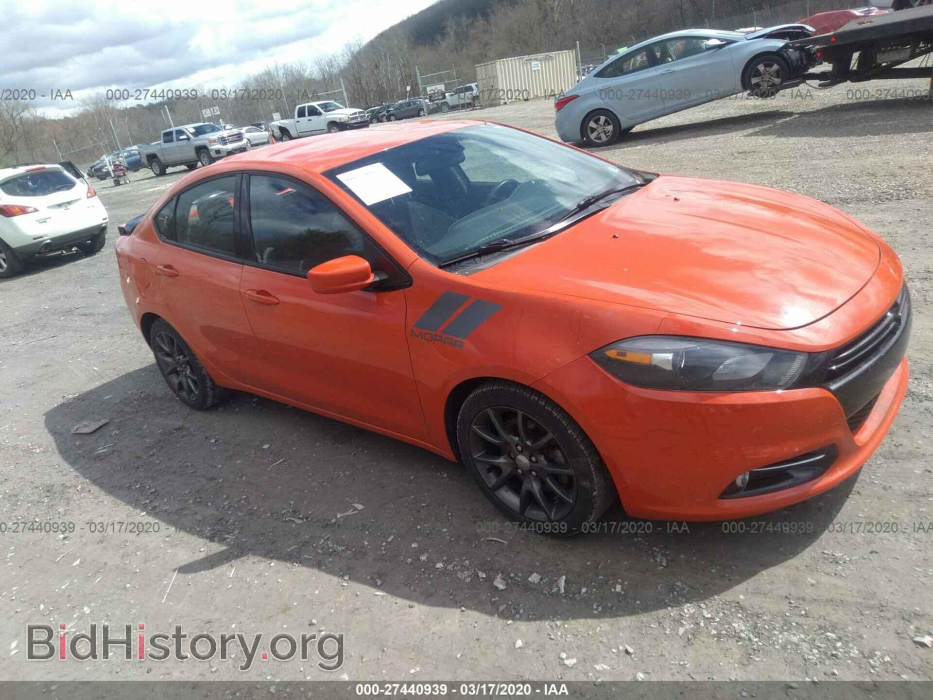 Фотография 1C3CDFBB8FD346564 - DODGE DART 2015
