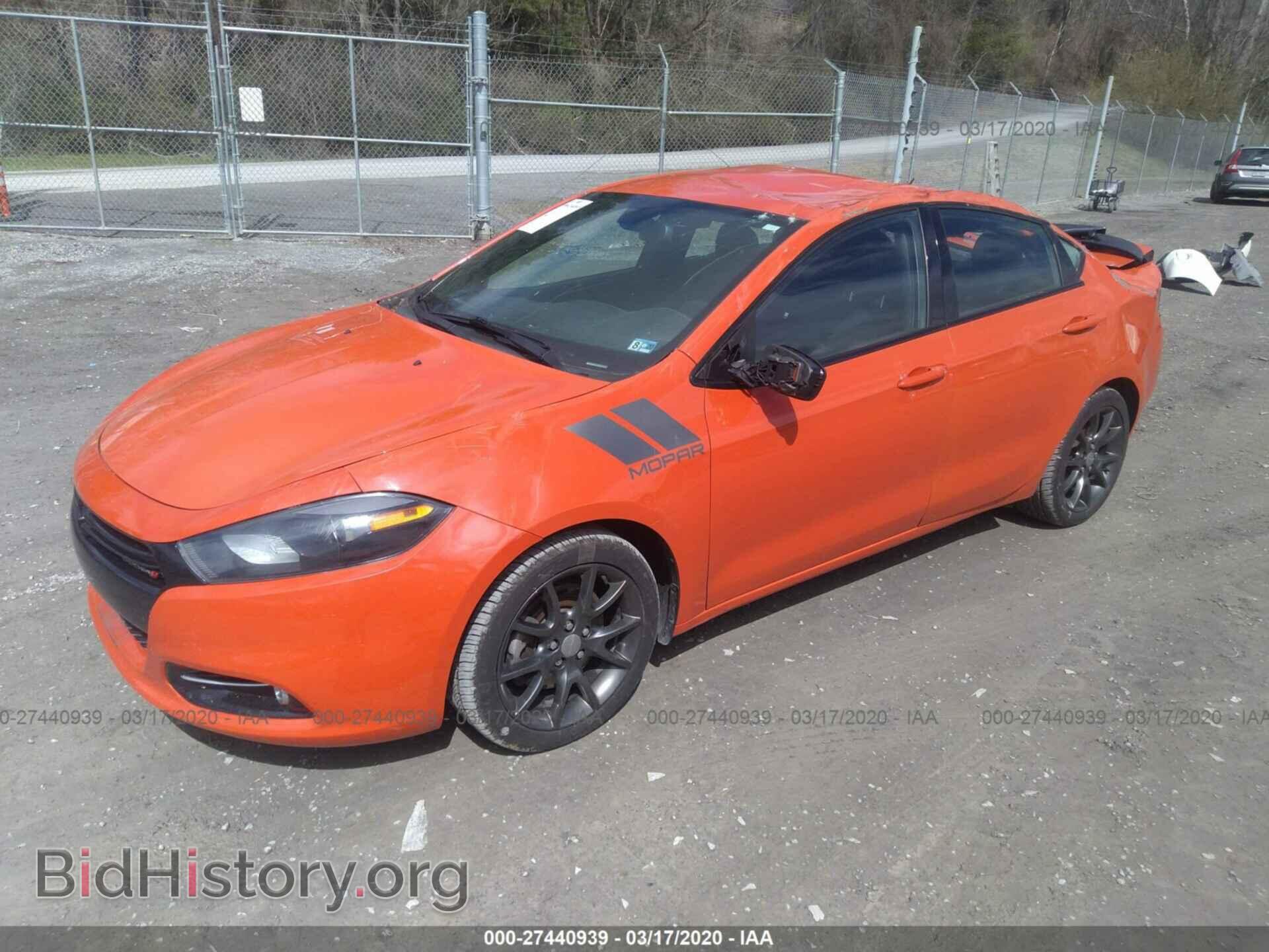 2015 DODGE DART - VIN: 1C3CDFBB8FD346564 - Photo 2