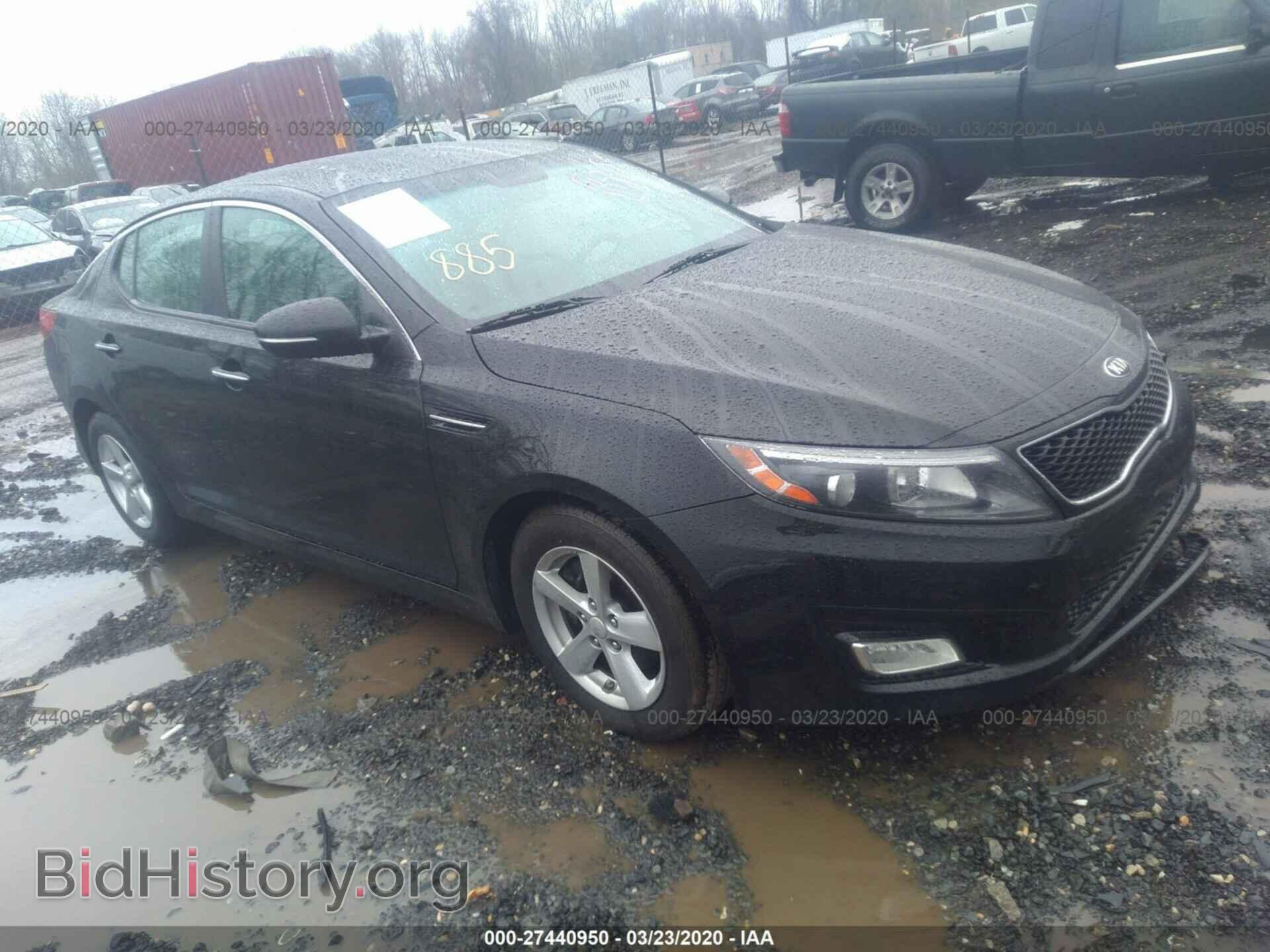 Photo KNAGM4A77F5662205 - KIA OPTIMA 2015