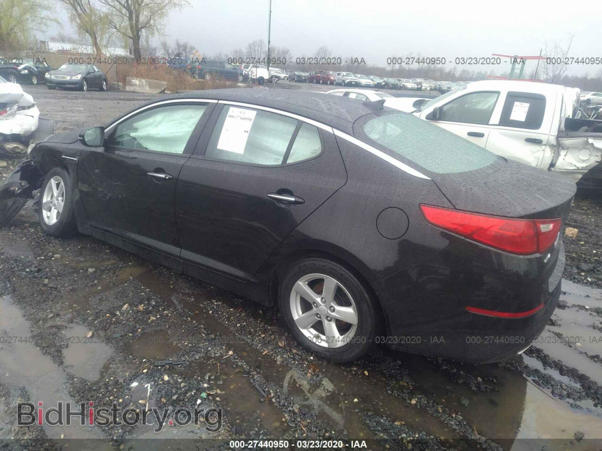 2015 KIA OPTIMA - VIN: KNAGM4A77F5662205 - Фото 3
