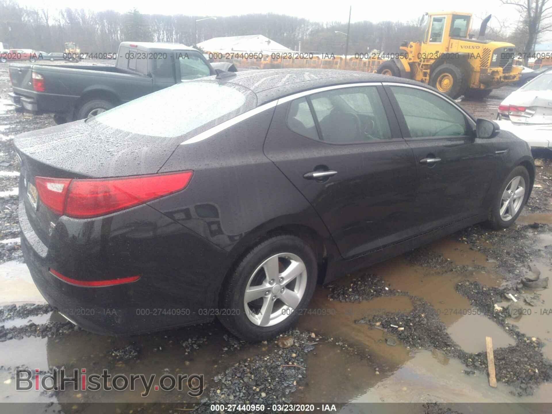 2015 KIA OPTIMA - VIN: KNAGM4A77F5662205 - Фото 4