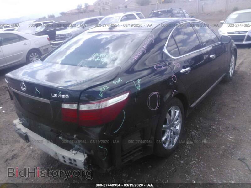 2007 Lexus LS (VIN JTHBL46F575040766) — фото 4 из 11