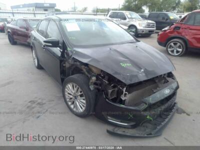 2017 Ford FOCUS Titanium, черный — VIN 1FADP3J21HL288187, IAAI