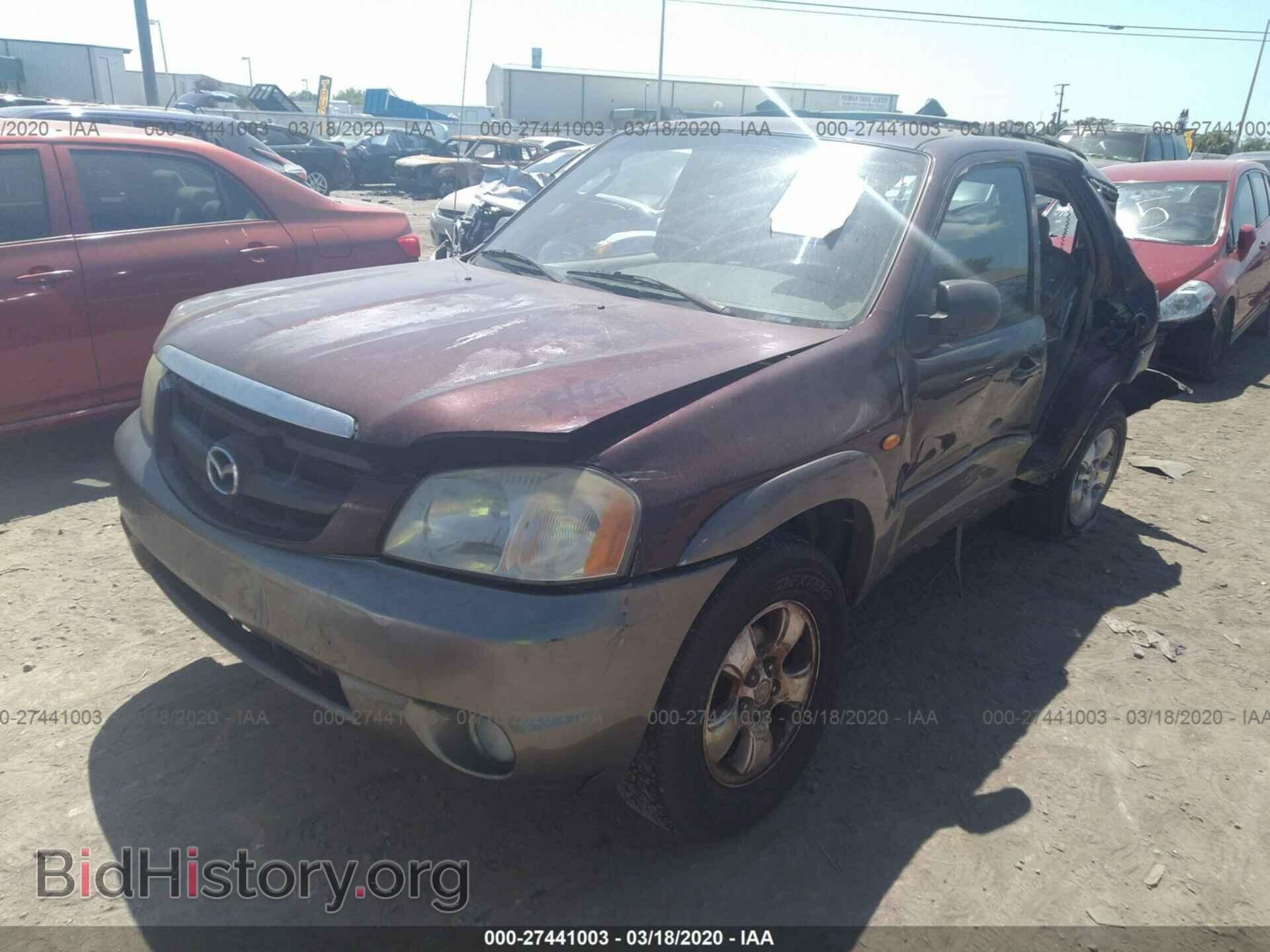 2002 MAZDA TRIBUTE - VIN: 4F2YU09122KM46144 - Фото 2